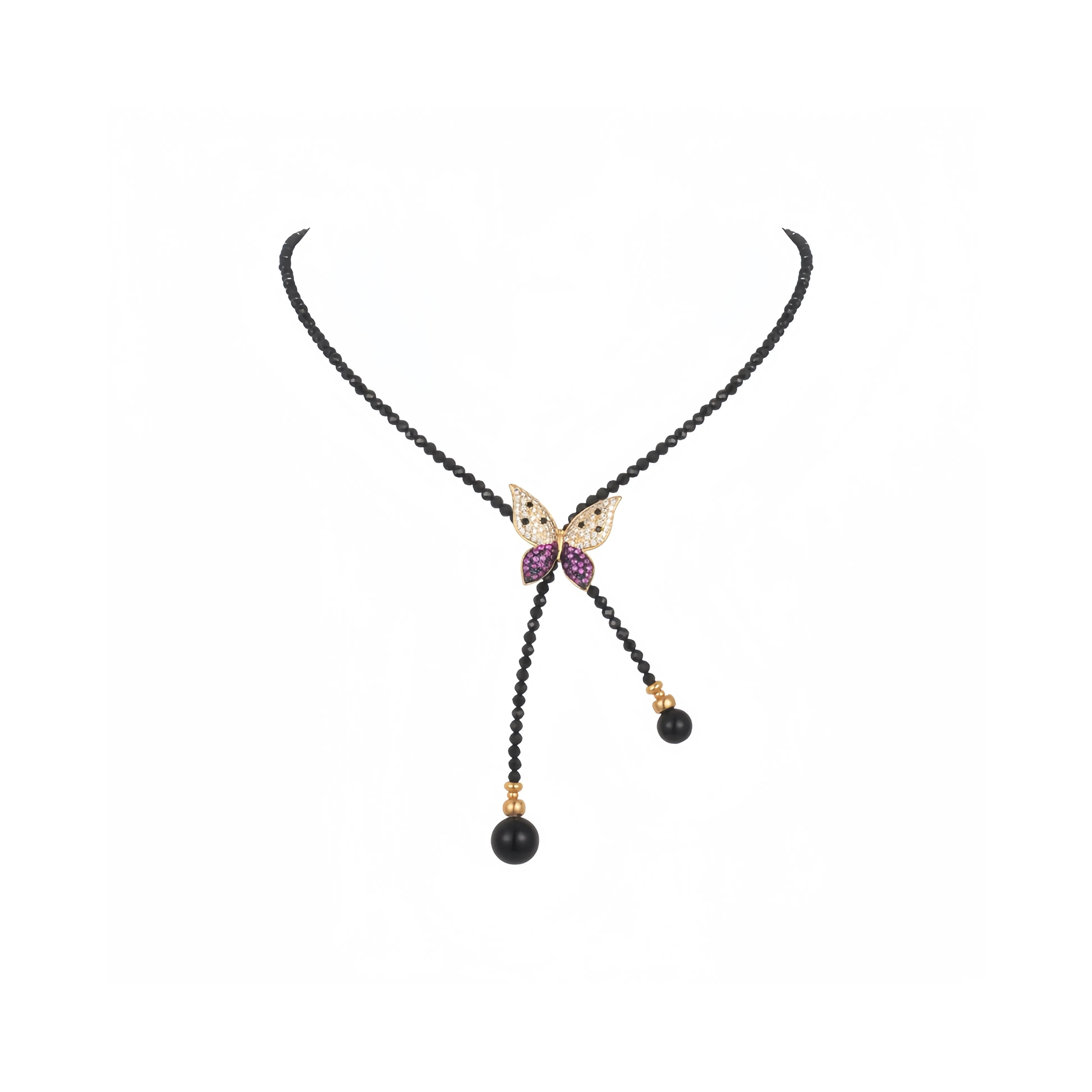 Lan Ying Искусственный кристалл Ожерелья Женские