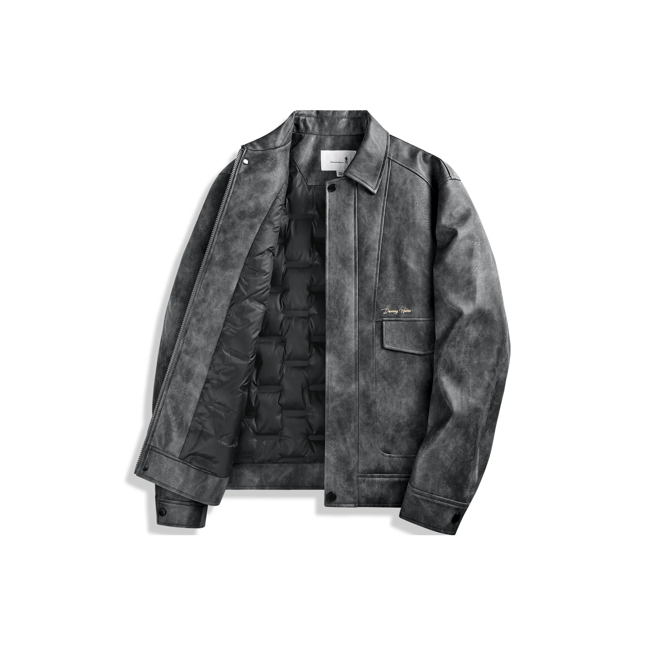 Dance with Wolves Asphalt Gray 039 Мужские Куртки