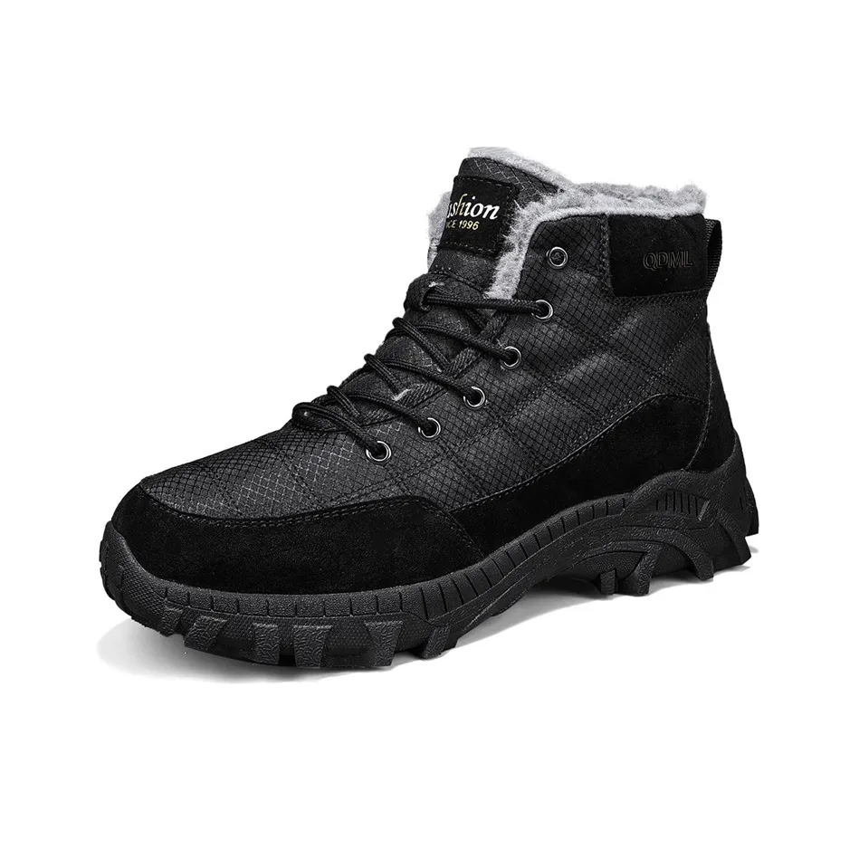 QDML Водонепроницаемый Рекомендуемый рост Увеличение 14 см Снеботуфли Унисекс