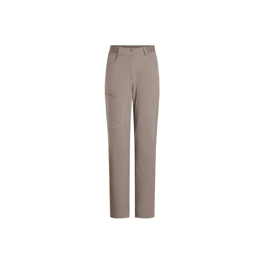 SALOMON WAYFARER Fw25 Теплые Брюки W Повседневные Брюки Женские Железо Серый