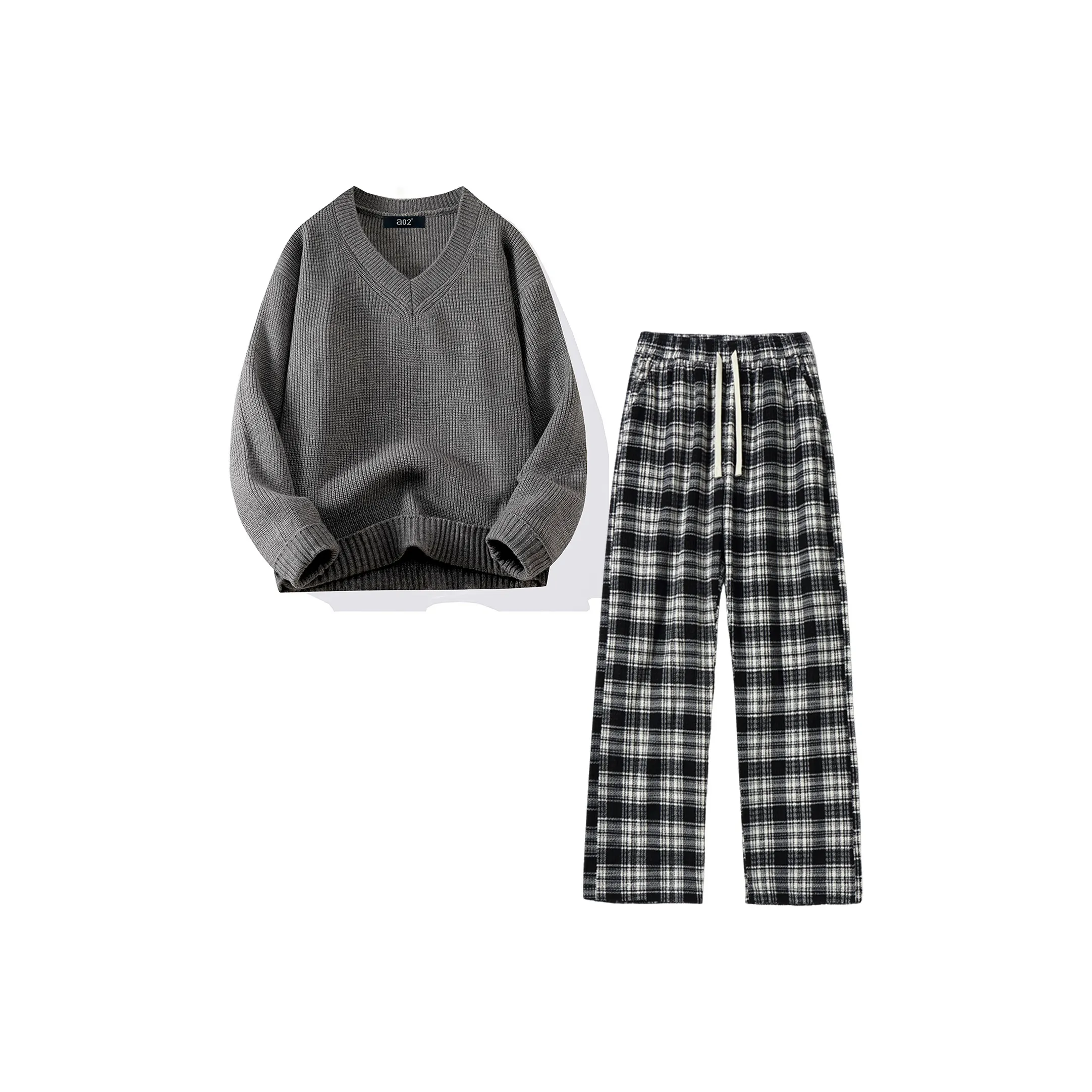 A02 Свитер Комплекты Одежды Унисекс