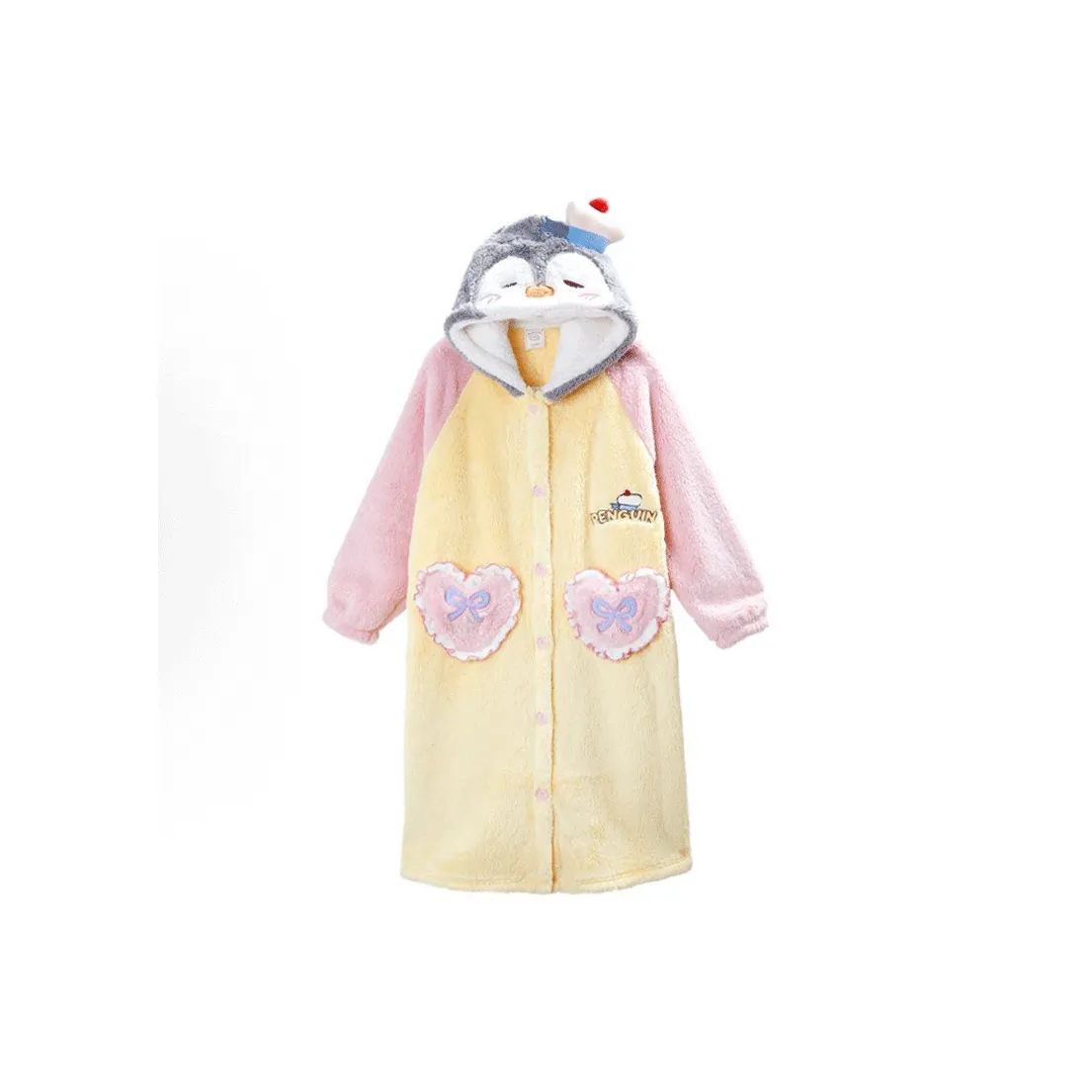 NATTY Cute Penguin Женские Банные халаты