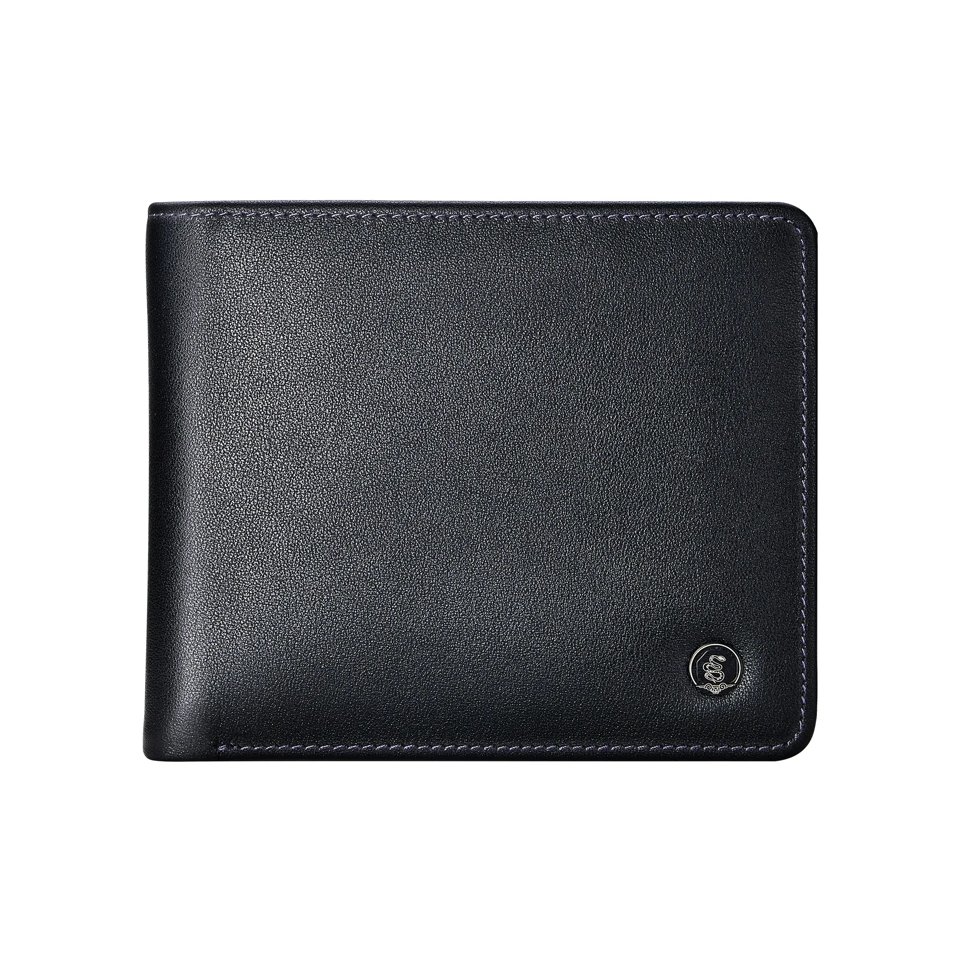 POLOMEISDO Топ Коровья Кожа Китайский Зодиак Кошелек Стандартный Мужской Черный