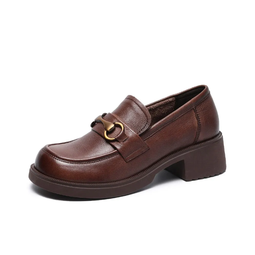 Frank Mully Лоферы из натуральной кожи женские