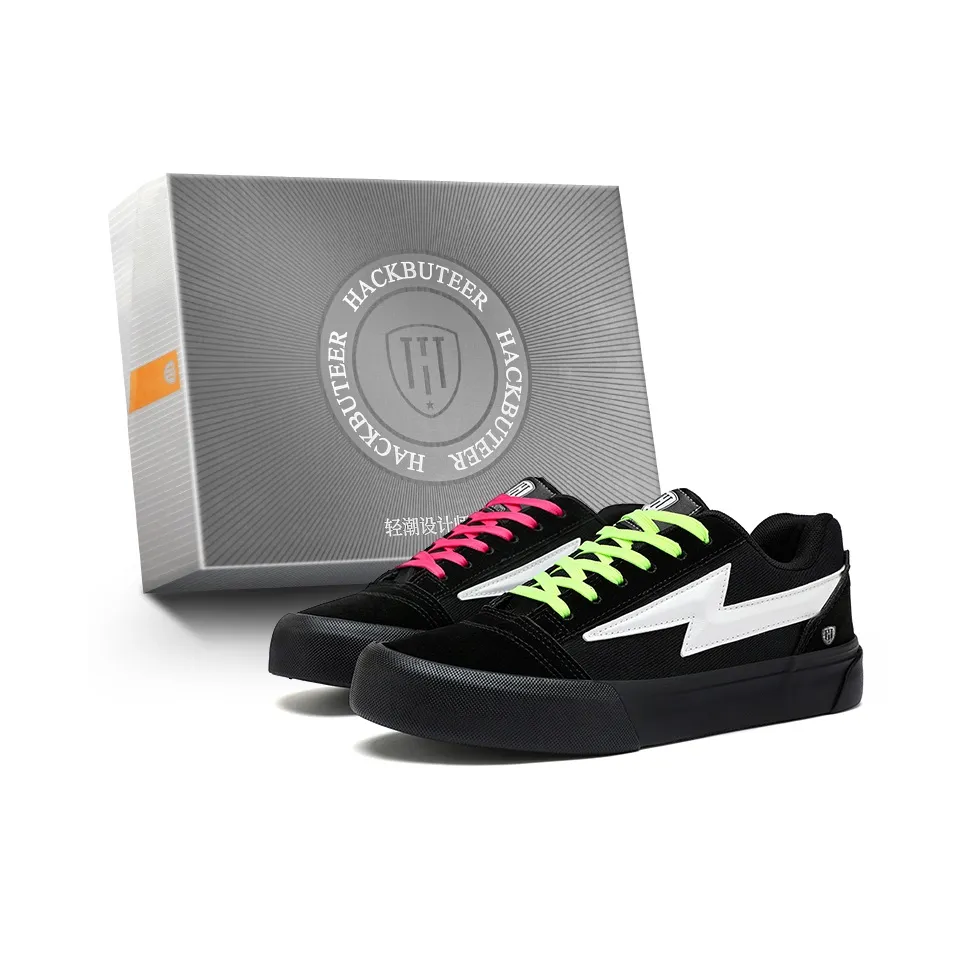 HACKBUTEER Низкие кроссовки для скейтбординга с топом Men's Box Включено