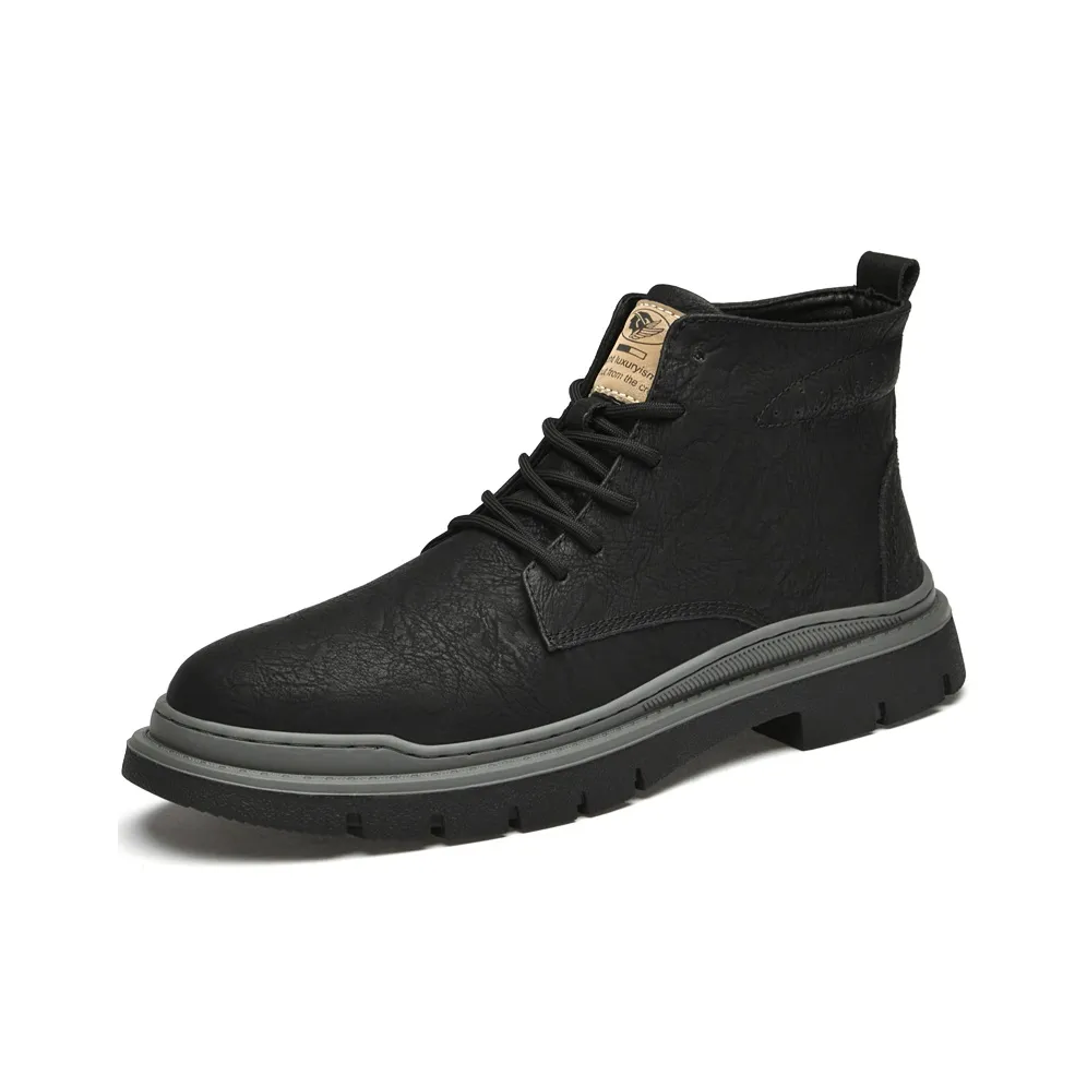 H2 Винтаж Удобный Fashion Versatile Мужская обувь Martin Boot Мужской