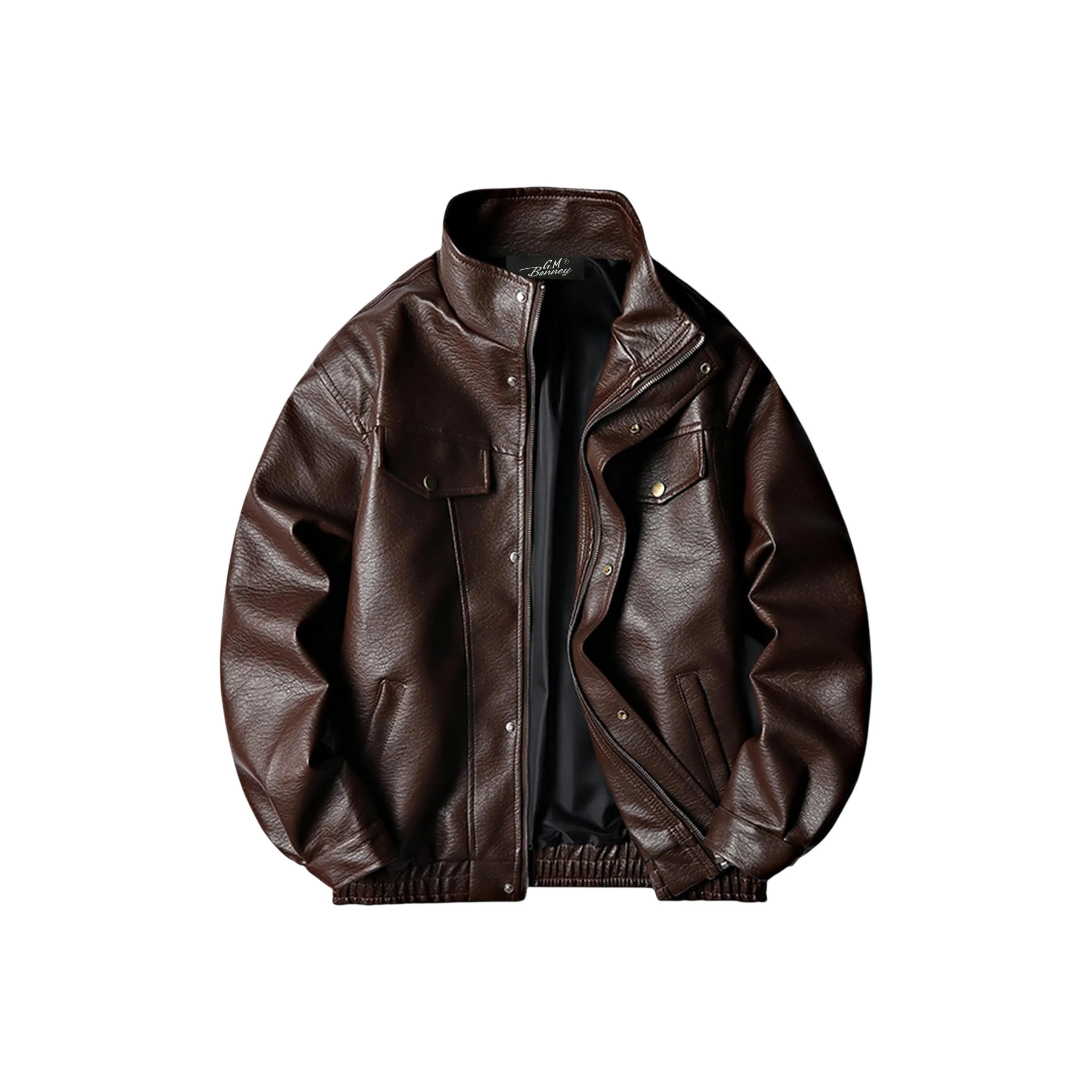 G.M BONNEY Кожа Куртка Унисекс