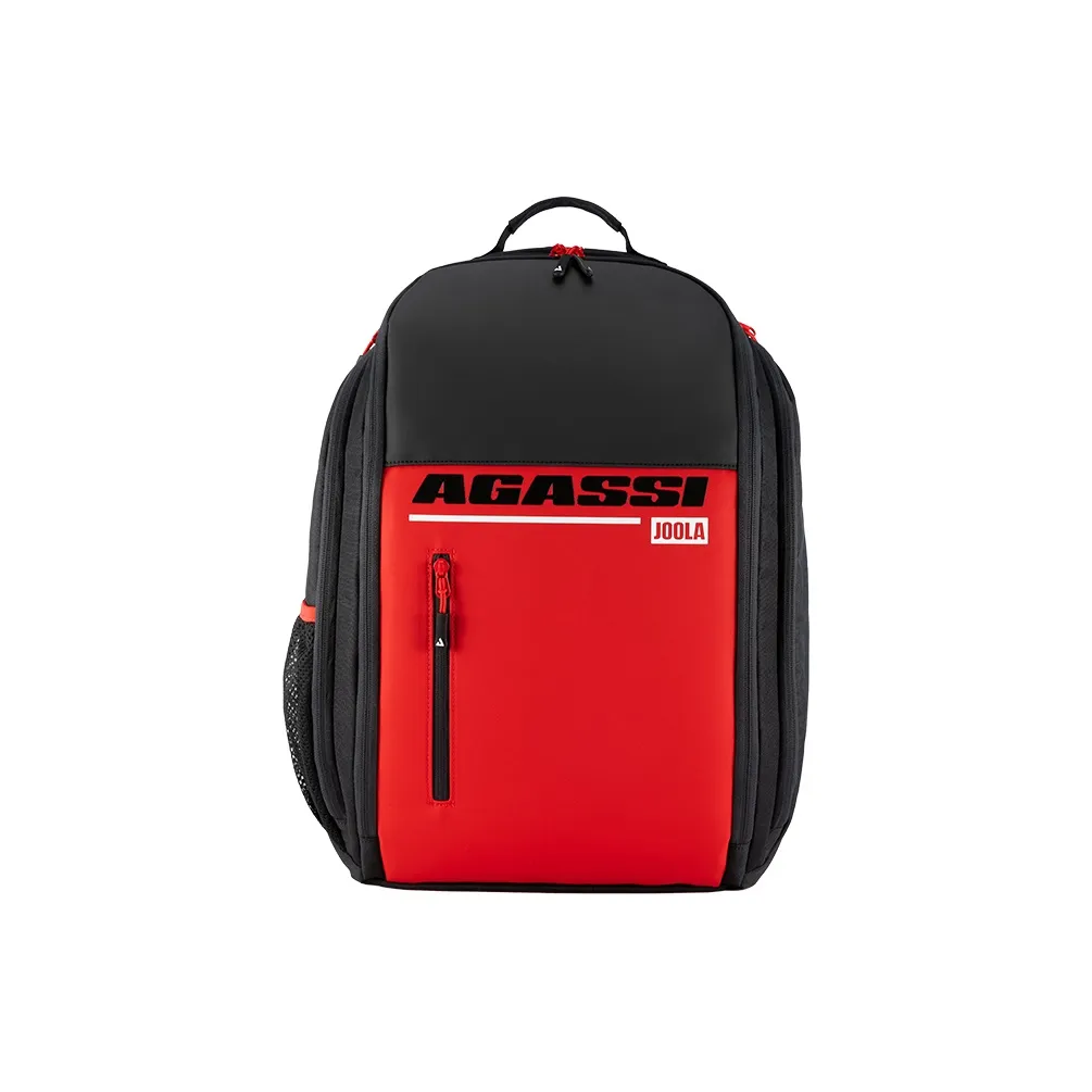 JOOLA AGASSI Полиэстер Рюкзак Стандартный Унисекс Черный Красный