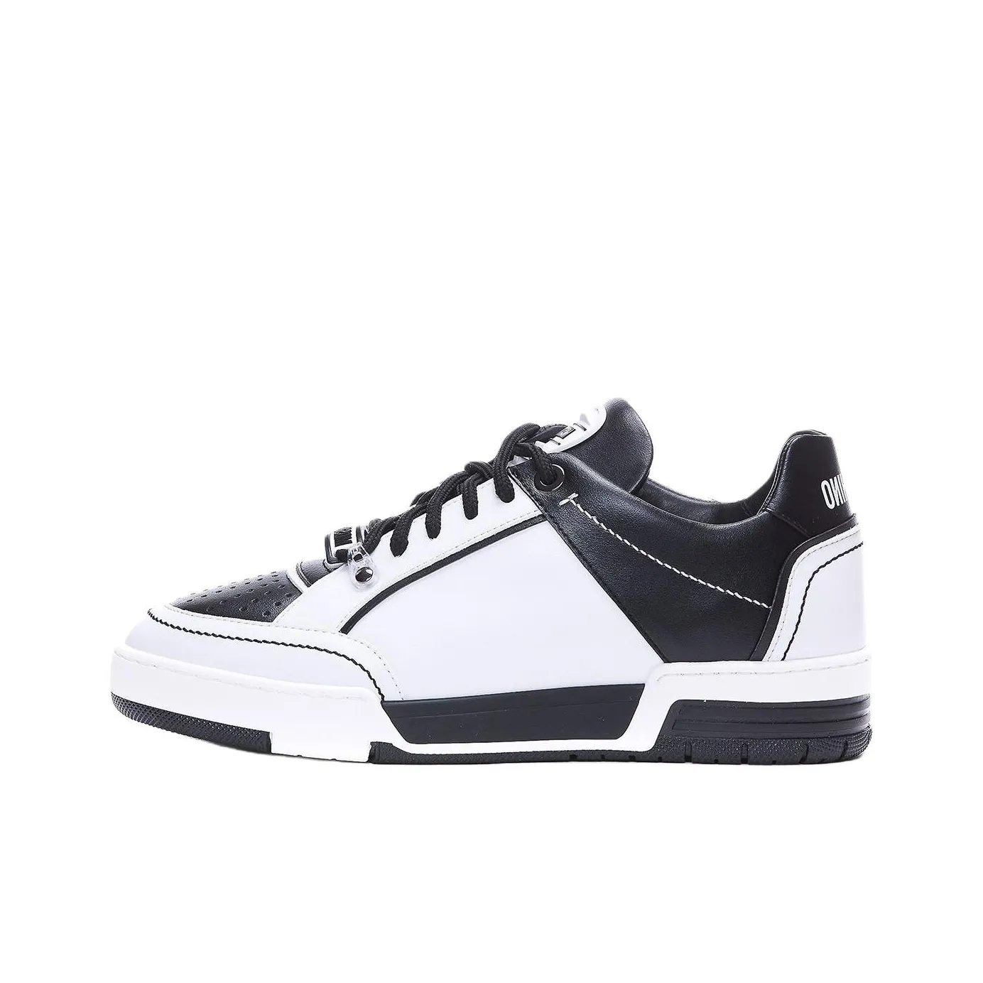 MOSCHINO Низкие кроссовки для скейтбординга Мужские Белые