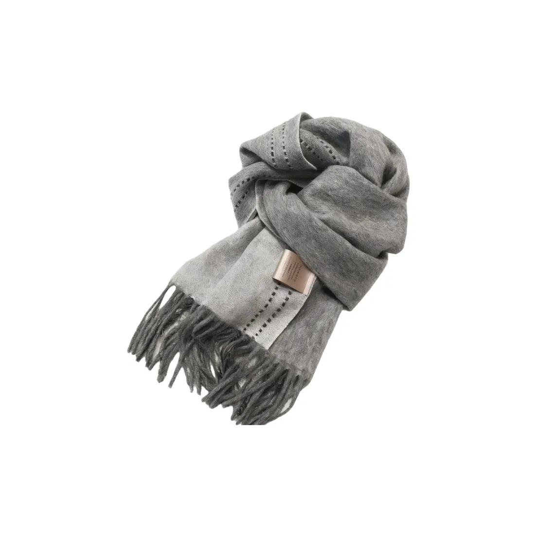 JKEM Шерсть Трикотаж Шарфы Унисекс