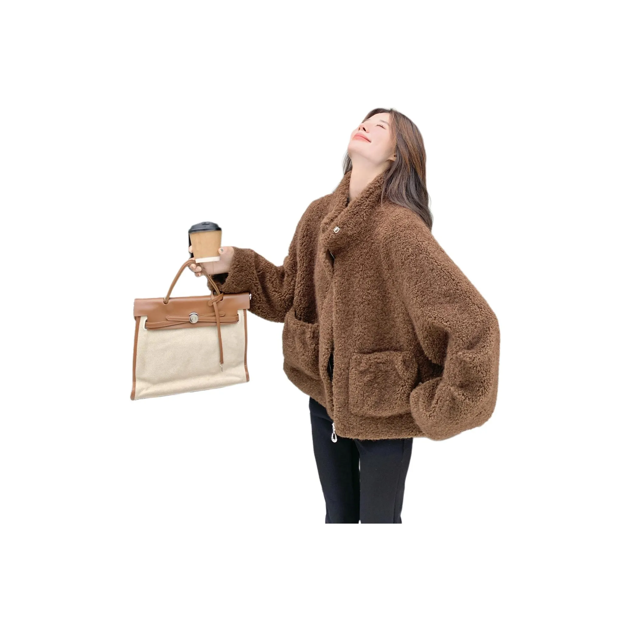 MEXICAN Бархат Feel Пальто Женское