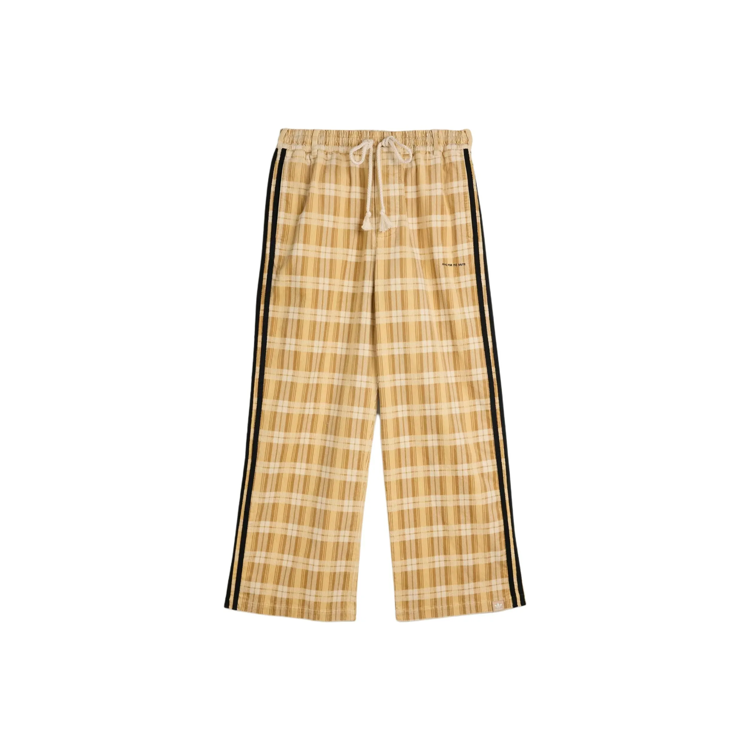 Adidas Светло-янтарные унисекс повседневные штаны