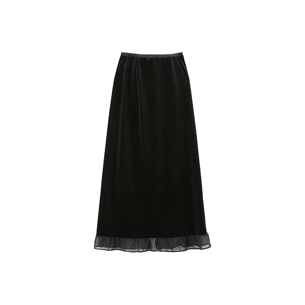 A paradise for awakening KNIT Длинный Юбка Женские