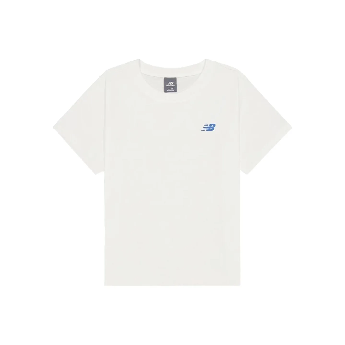 New Balance совместный бренд Стандартная футболка Женская Белая