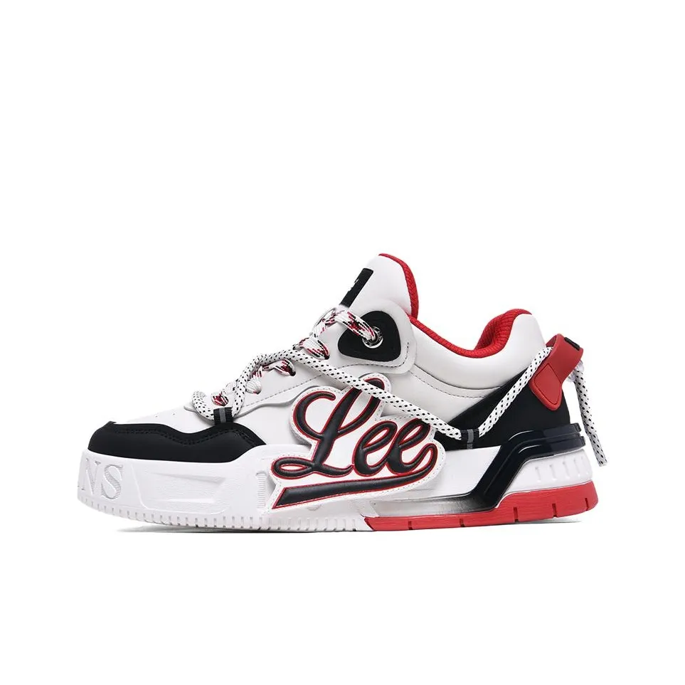 Lee Abrasion Resistant Легкий Wa Дышащий Низкий Топ Скейтборд Кроссовки Унисекс