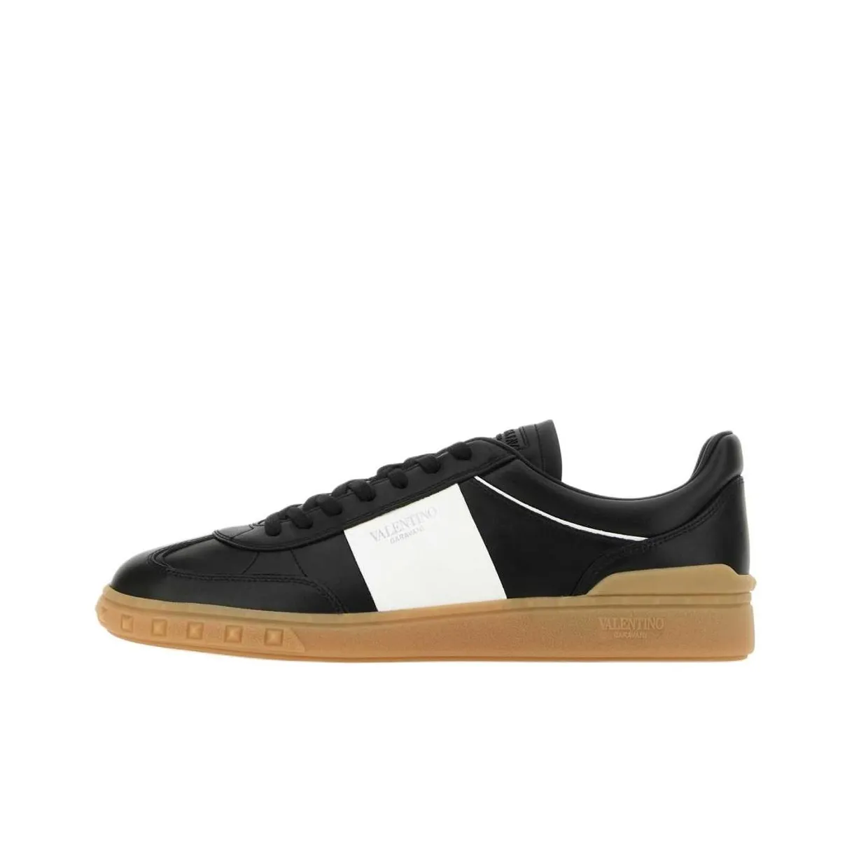 Valentino Skateboard Shoes Men Low Top Black