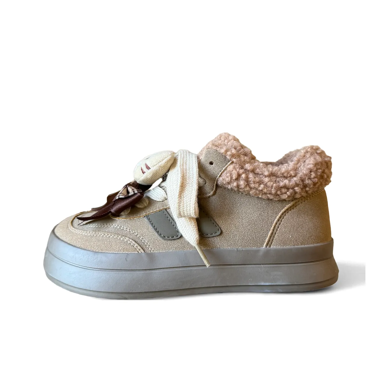 B10CROWN Высокий топ Утепленная обувь Термостойкие Короткие Снежные ботинки Женские