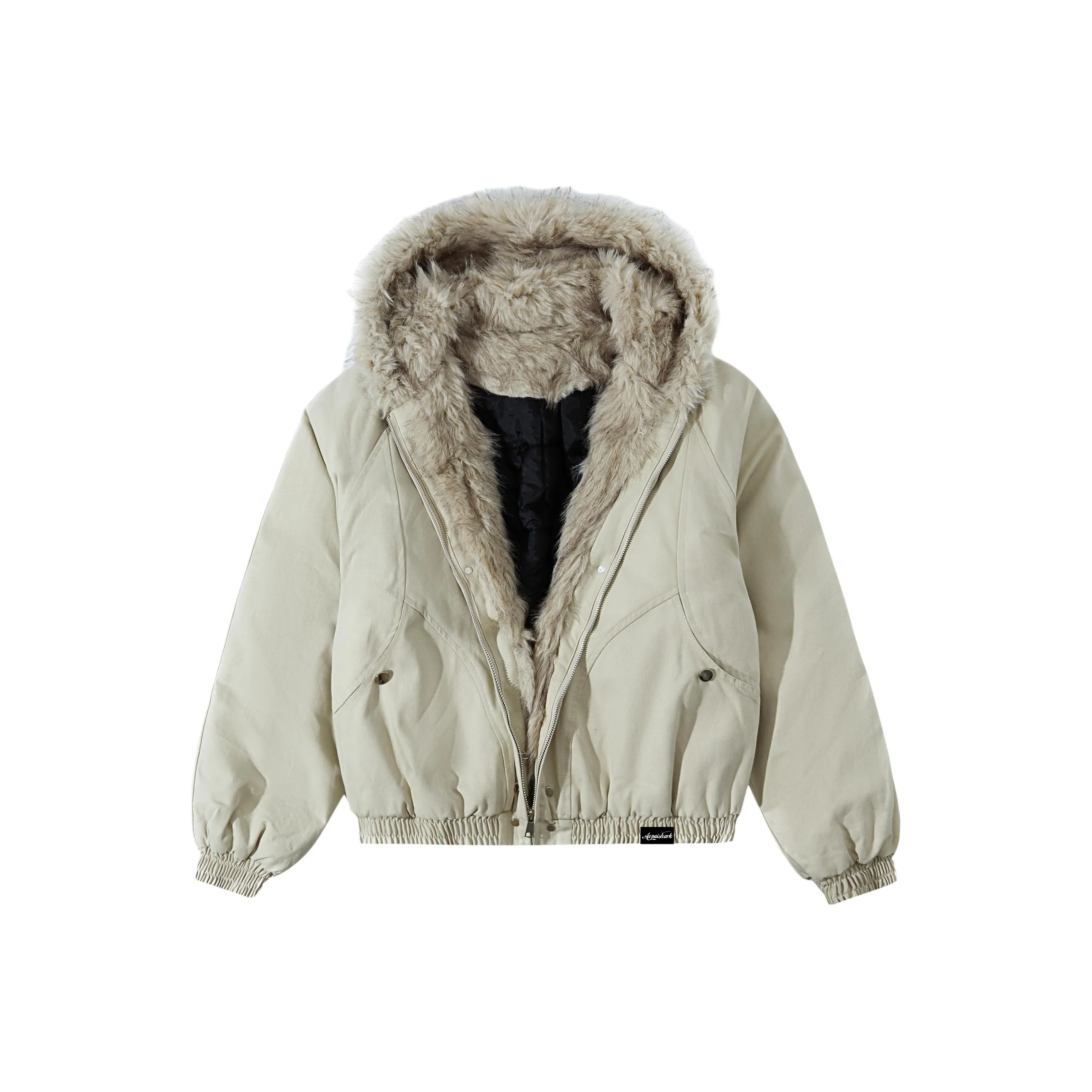 AOPAISHARK Хлопковый пуховик унисекс