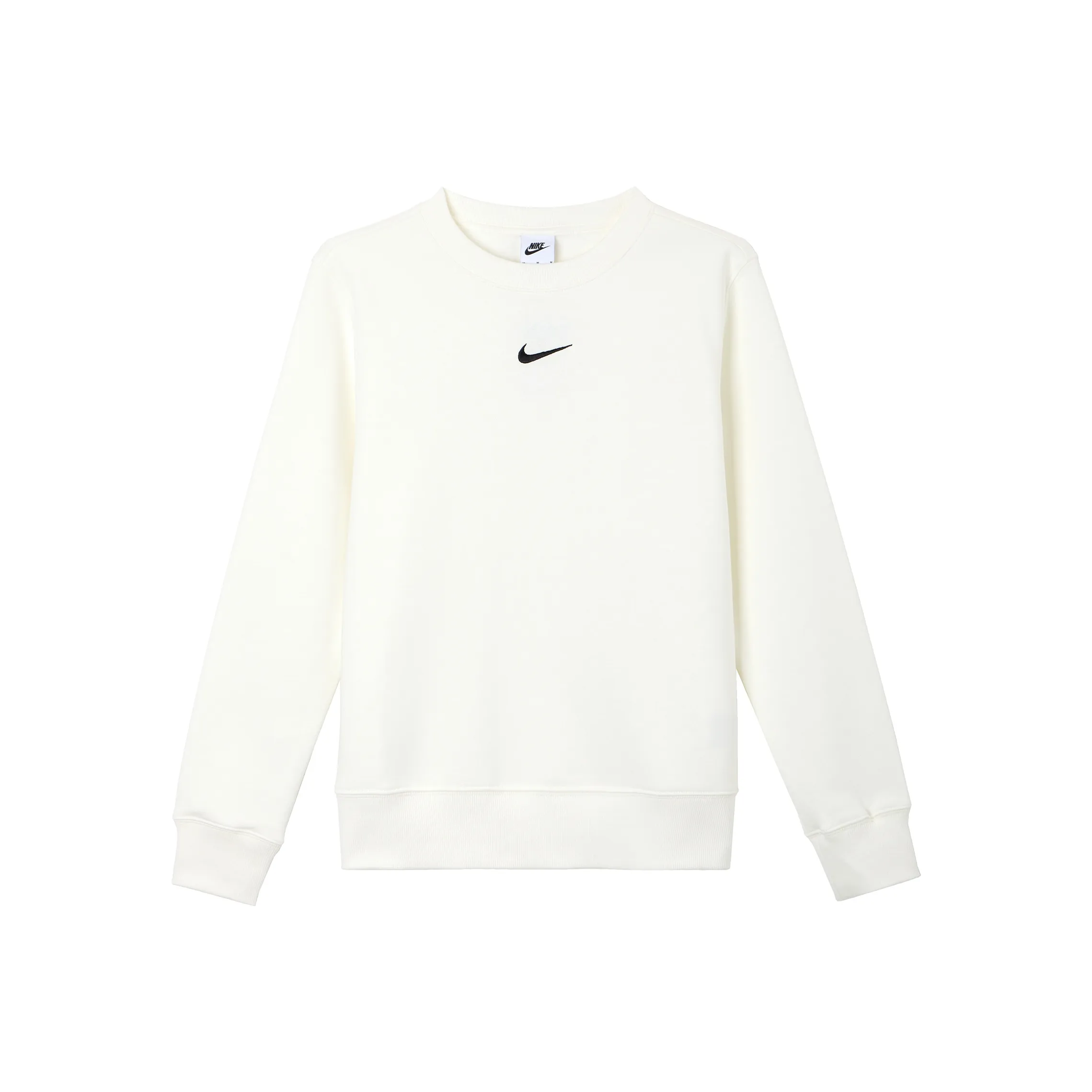 Nike Sportswear Phoenix Fleece Толстовка Женская Холст Белый Черный