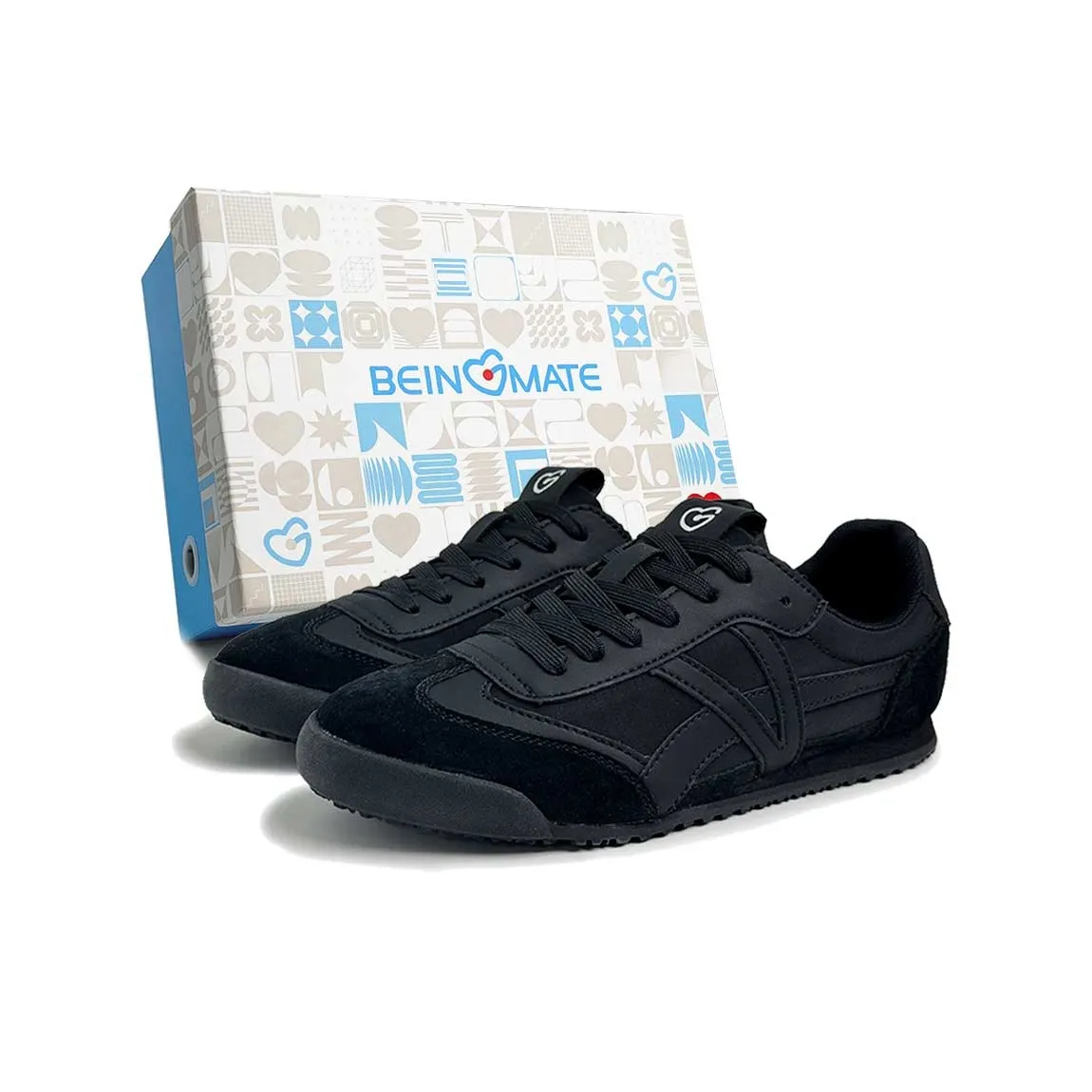 BEINGMATE Черный Warrior Тонкая подошва Cortez Беговые кроссовки Спортивные