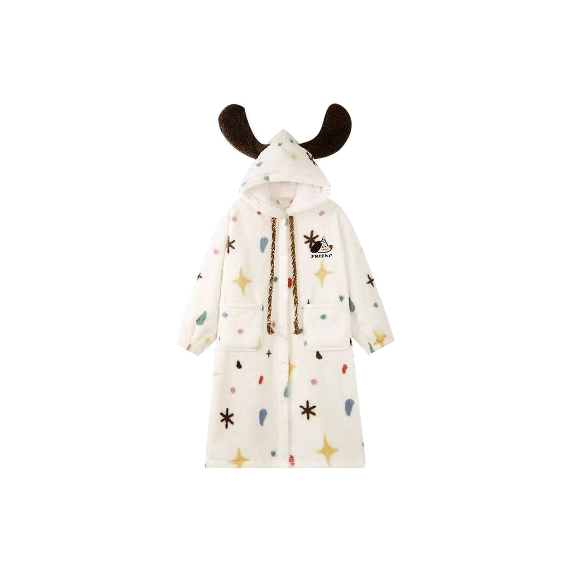 MEIJIAO Щенок Халат Женские Банные халаты