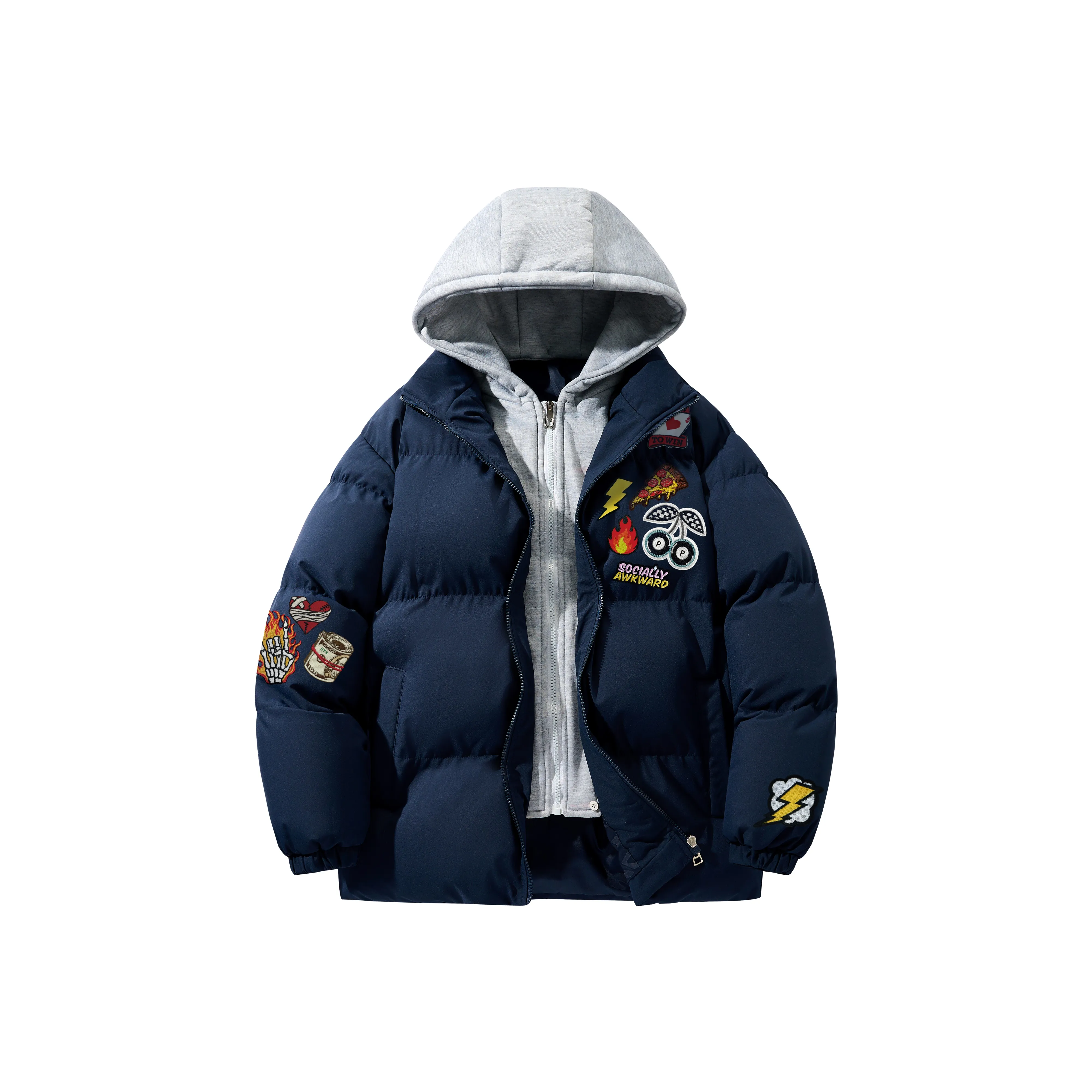 PAUL COSTELLOE Хлопковый пуховик унисекс