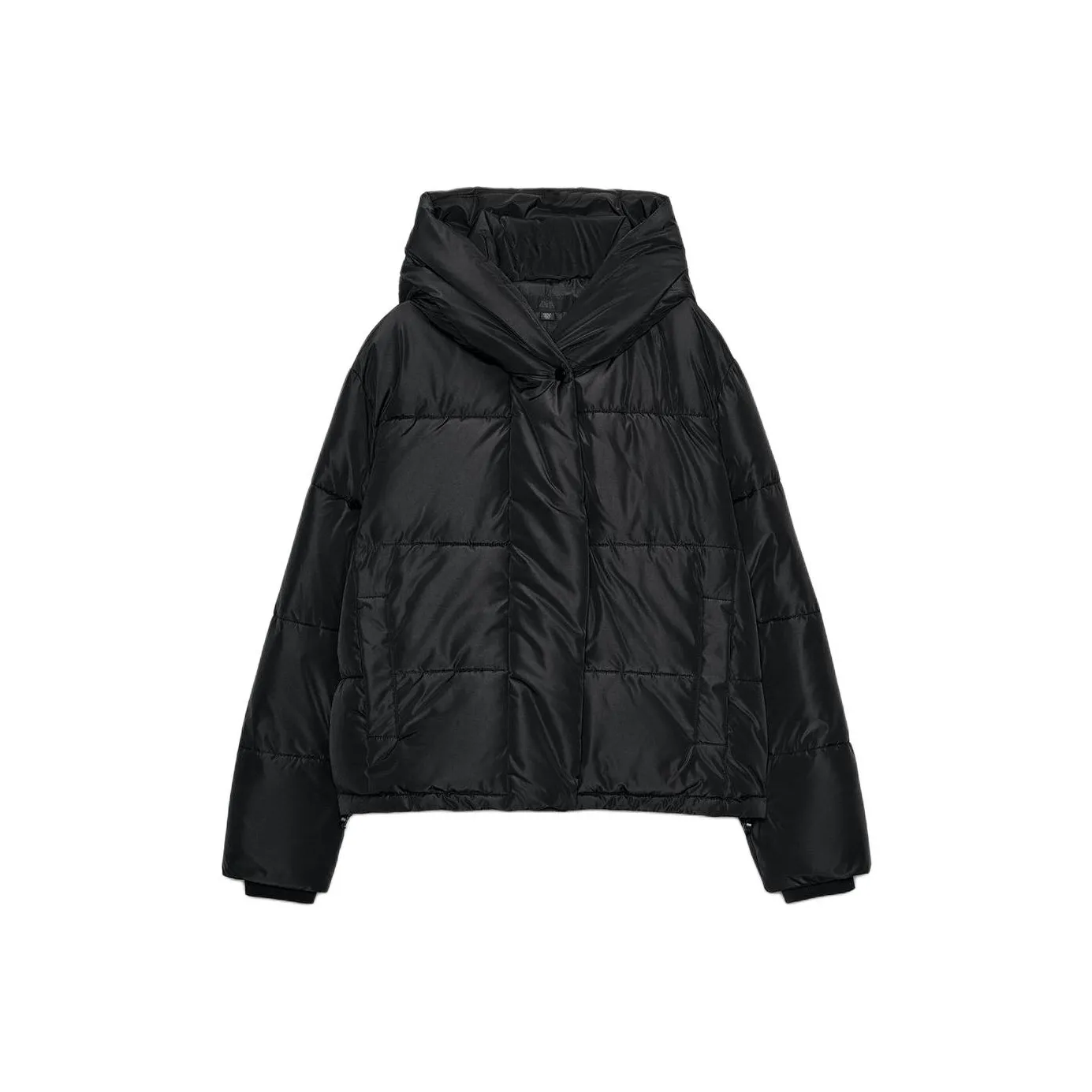 ZARA Collaboration Черные Женские Пуховики