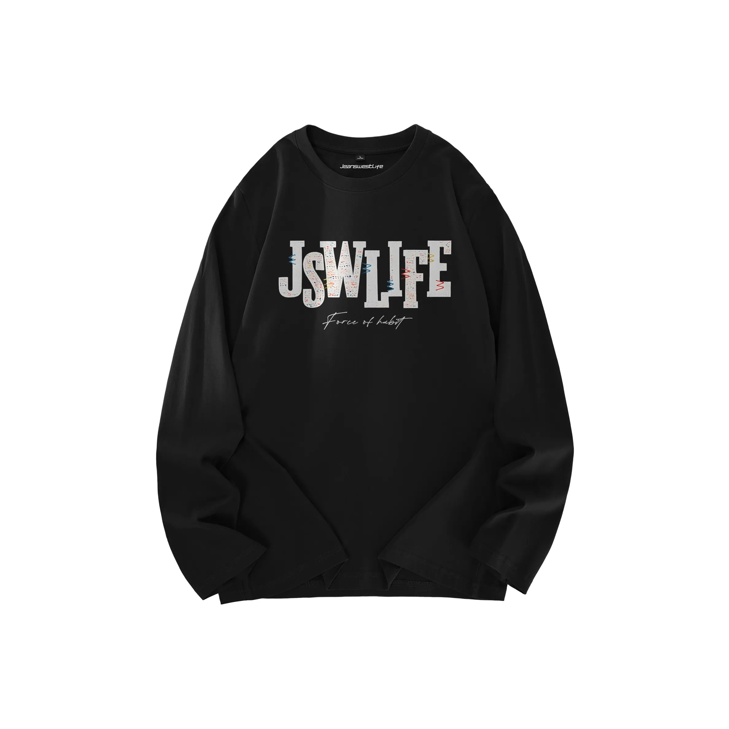 JEANSWEST LIFE Длинный рукав Т-рубашка Унисекс