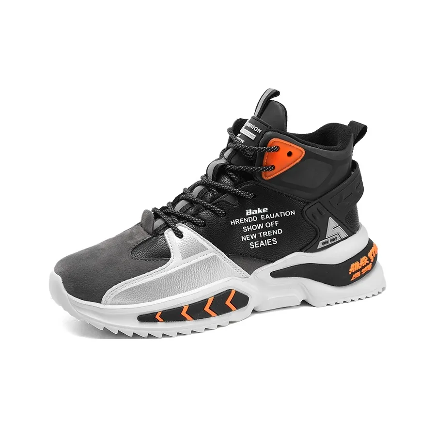 Bake Хлопок Обувь Высокий Топ Мужской