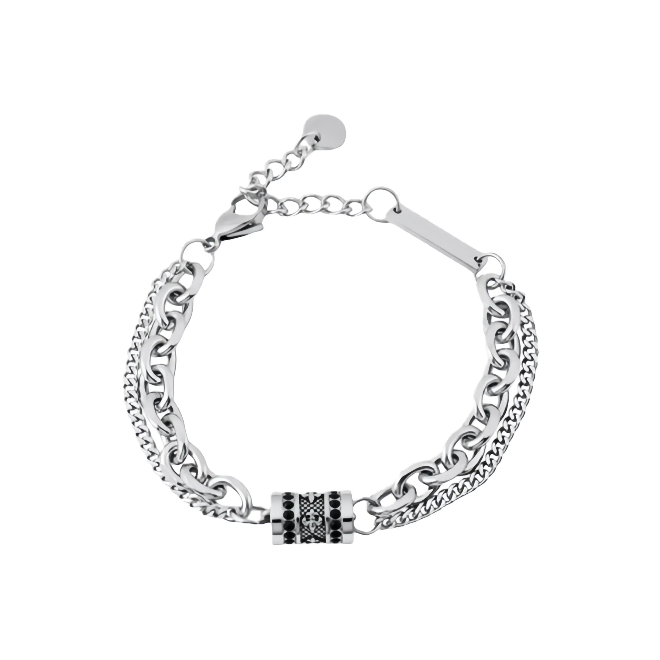 NUANTONG Браслеты из титанового стального сплава для мужчин