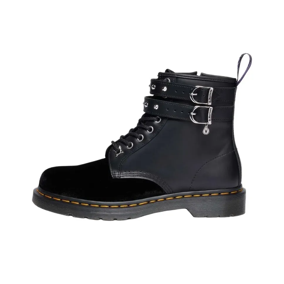 WEDNESDAY x Dr.Martens 1460 Мартин Ботинок 3 см Женский Черный