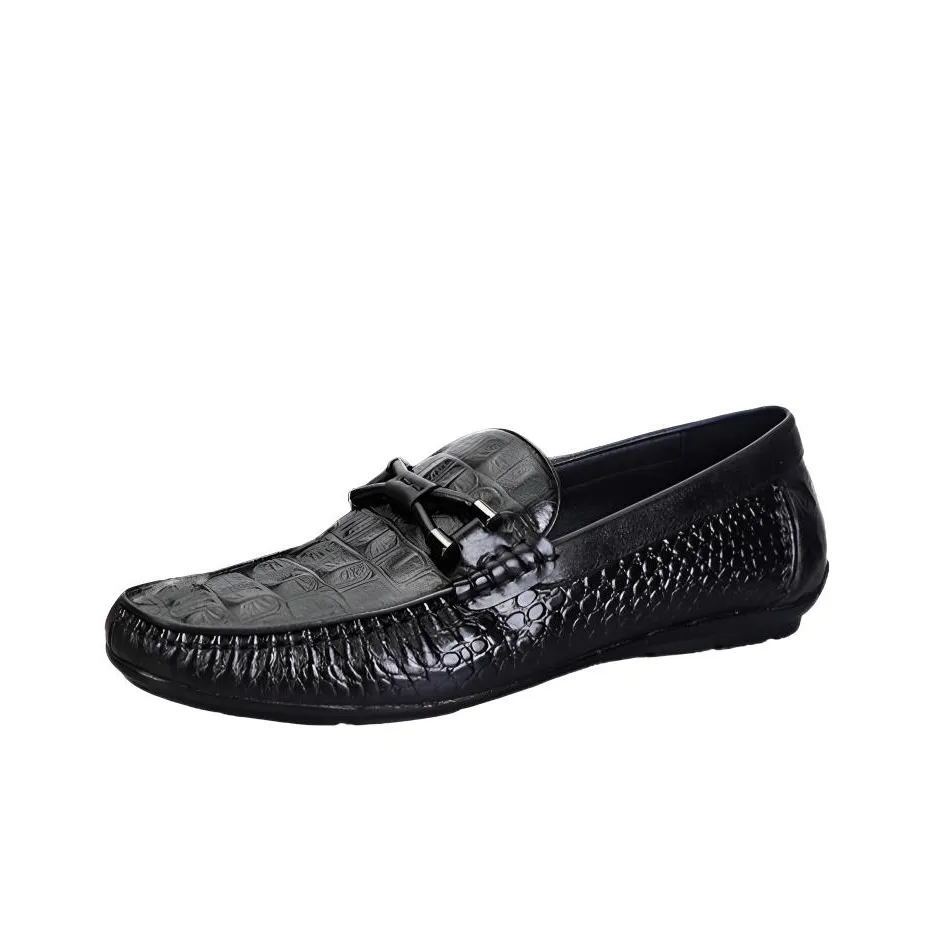 H2 Fashion Versatile Удобный Индивидуальный Дизайн Мужская обувь Лоферы с резиновым покрытием Мужская