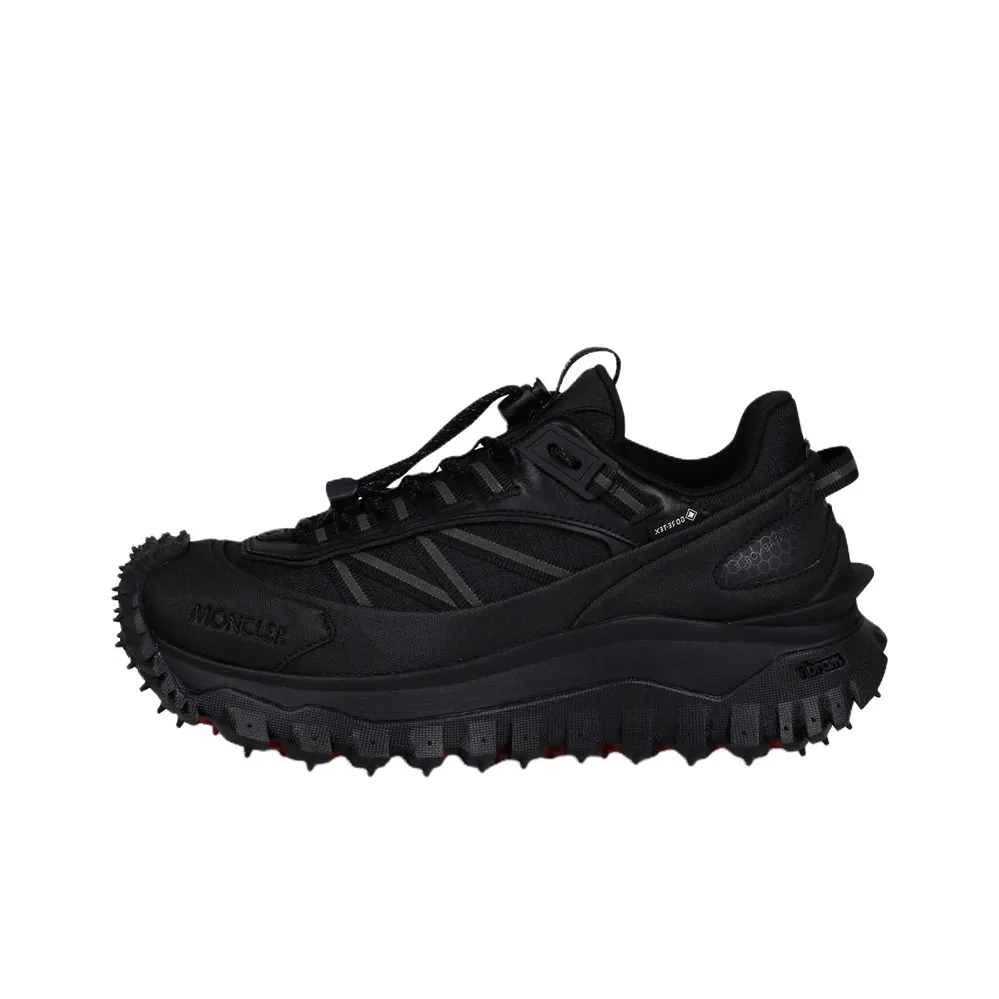 Moncler Casual Shoes Women's Low-Top Black