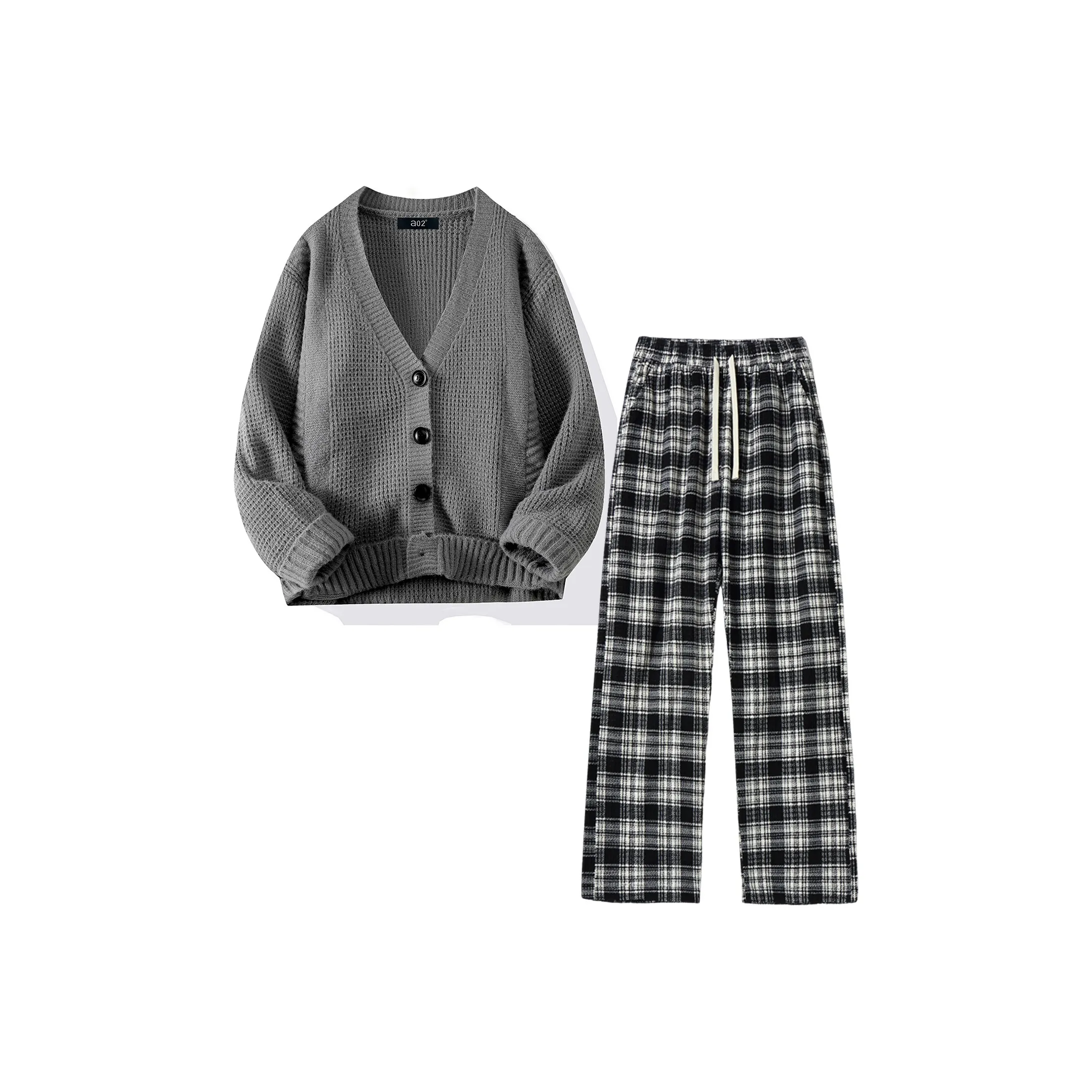 A02 Свитер Комплекты Одежды Унисекс