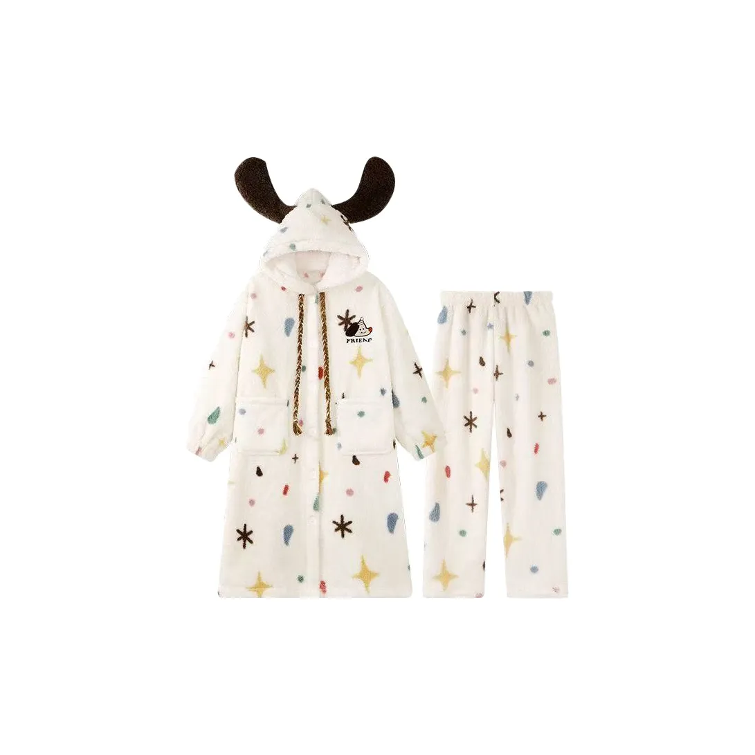 Qiao Ni Tong Женская халат для сна