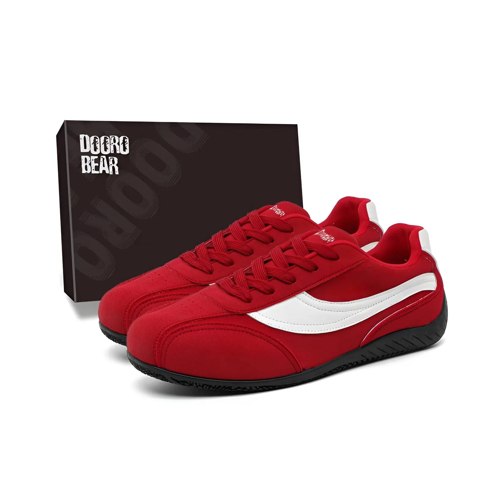 Budding Bear Износостойкий Легкий Дышащий и Противоскользящий. Низкий Топ Немецкая Армия Кроссовки Повседневная Обувь Мужская