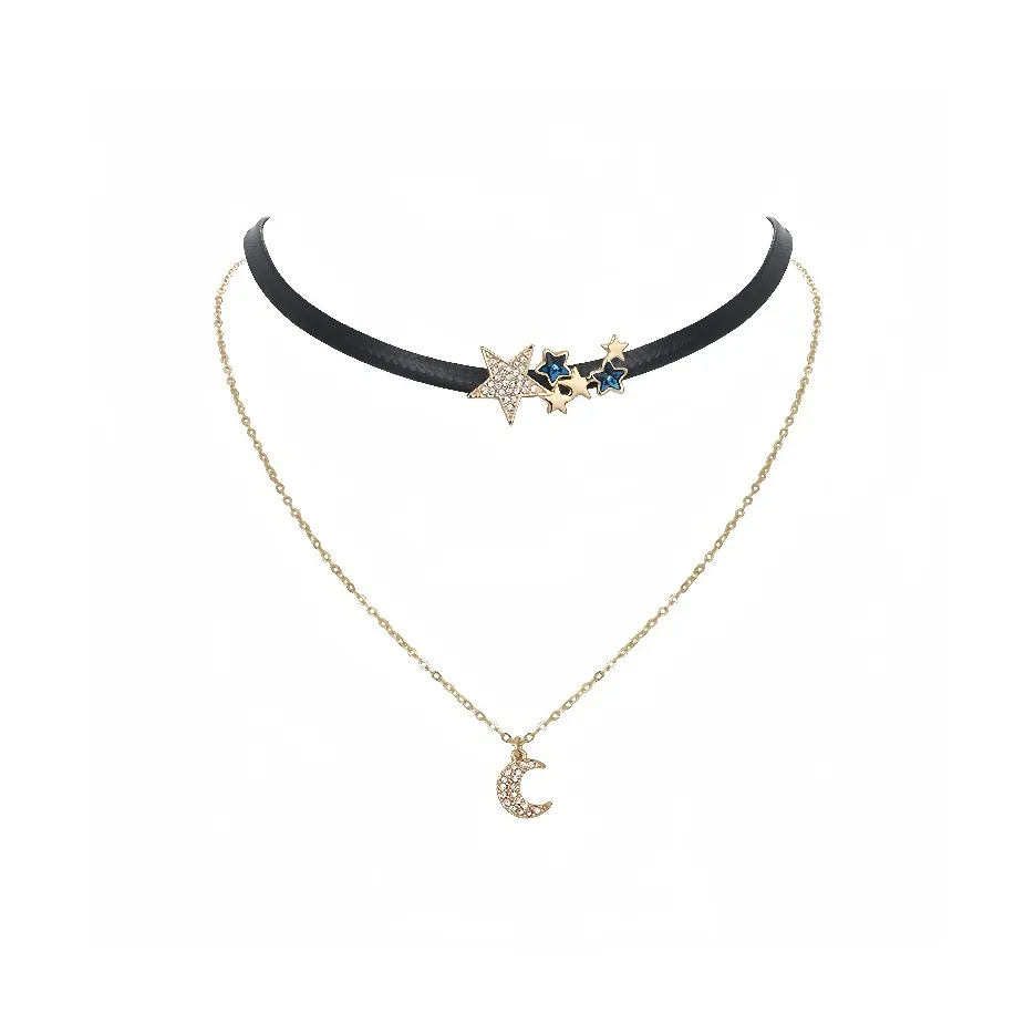 Lan Ying Искусственный кристалл Ожерелья Женские