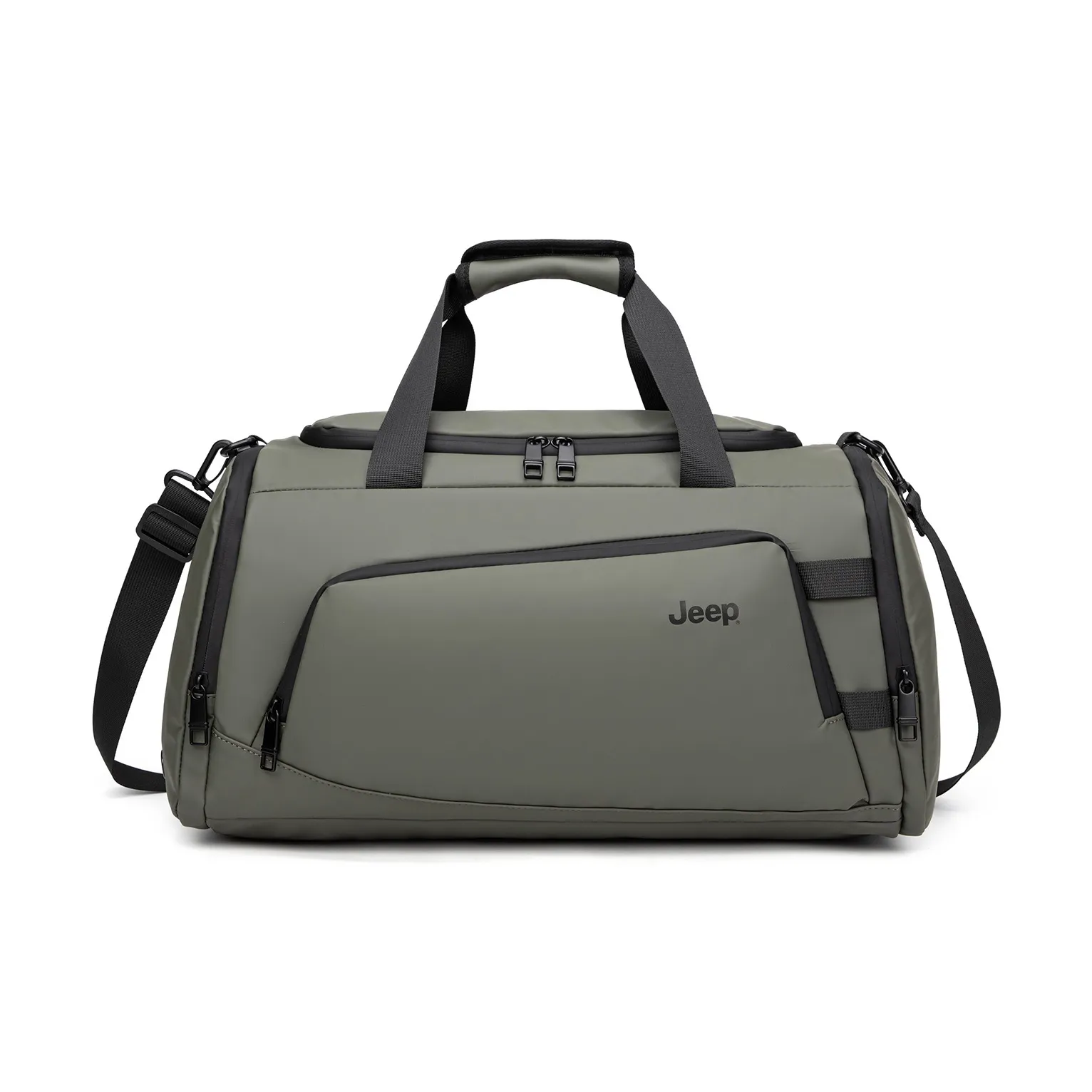 JEEP Сумка для путешествий из PU-кожи спортивная сумка большой унисекс черный серый зеленый