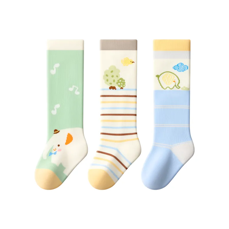 Малыш Осенние Зимние Newborn Детские Носки 3 Пачки Младенец Wa Toddler