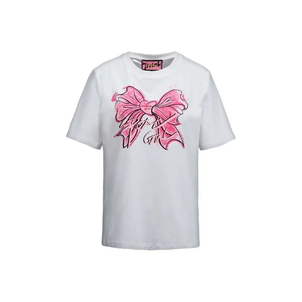 Laurence Chico Круглый вырез T-рубашка Унисекс Белый