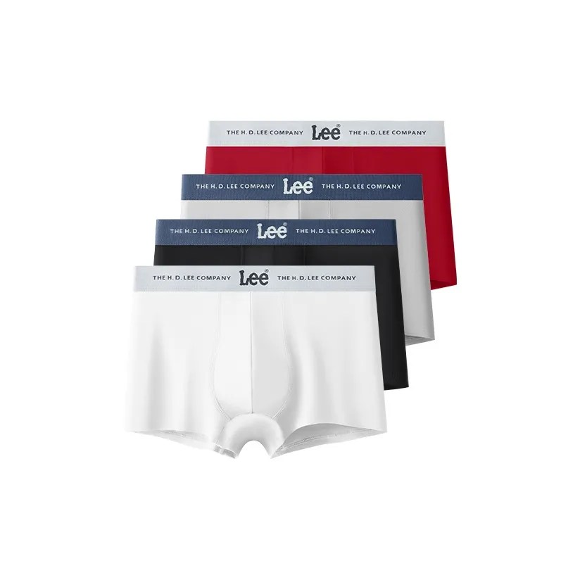Lee совместный бренд модель Боксеры Мужские 4 шт Подарочный набор в коробке