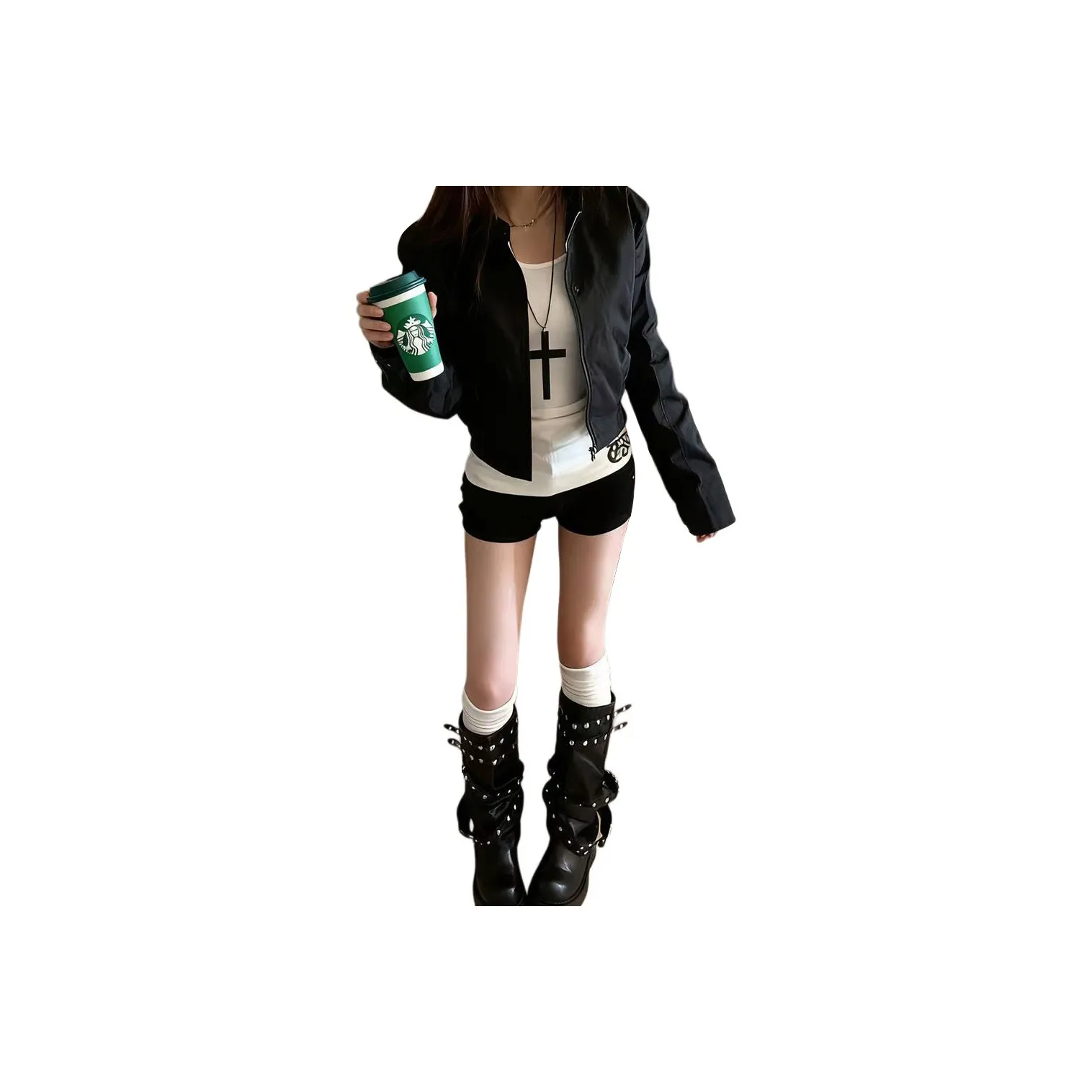 SRCG Черные Женские Куртки