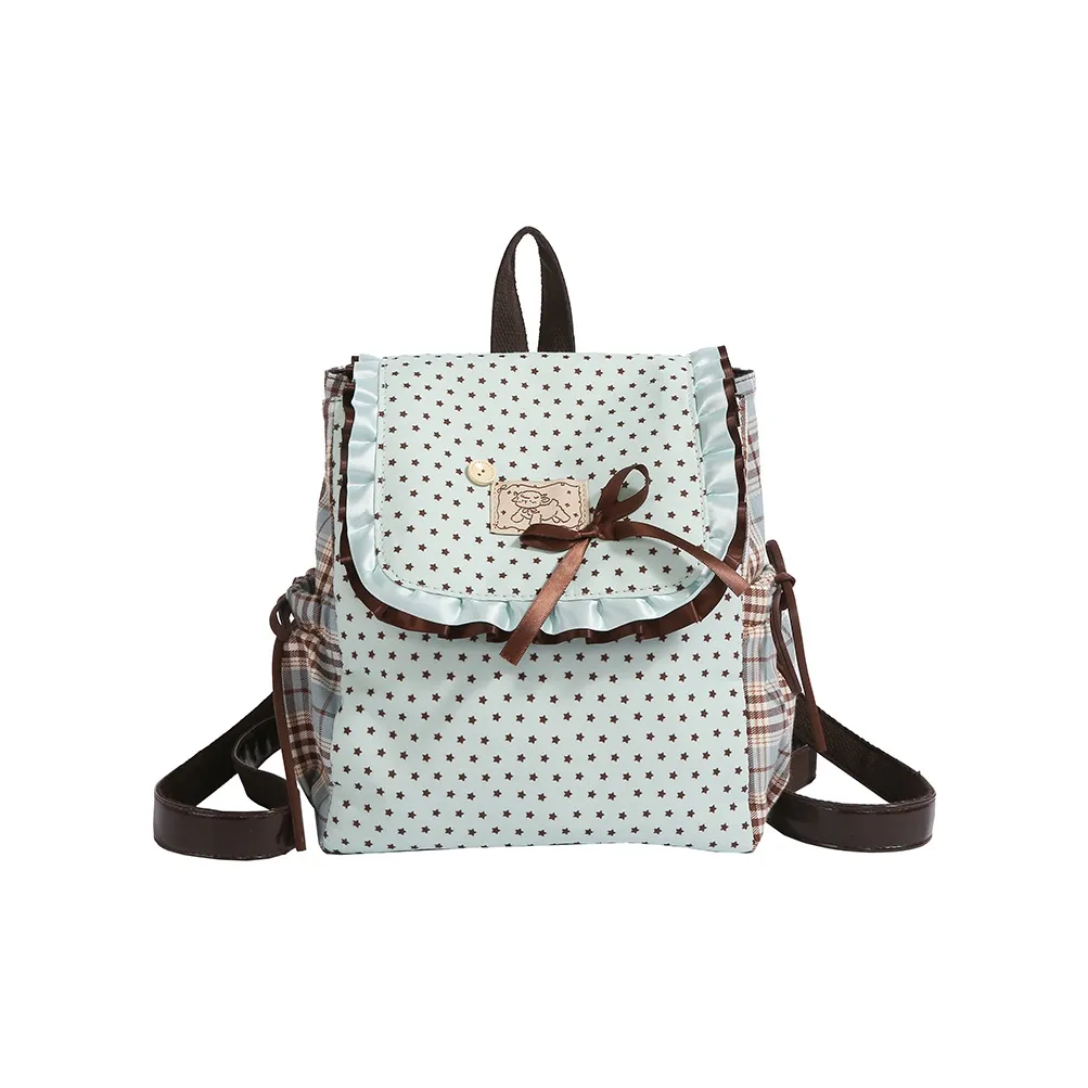 ResNonverba Нейлоновый рюкзак стандартный женский изумрудно-зеленый