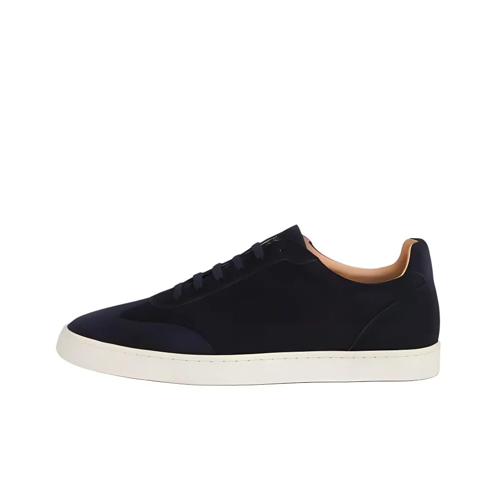 Brunello Cucinelli Skateboard Shoes Men Low-Top Blue