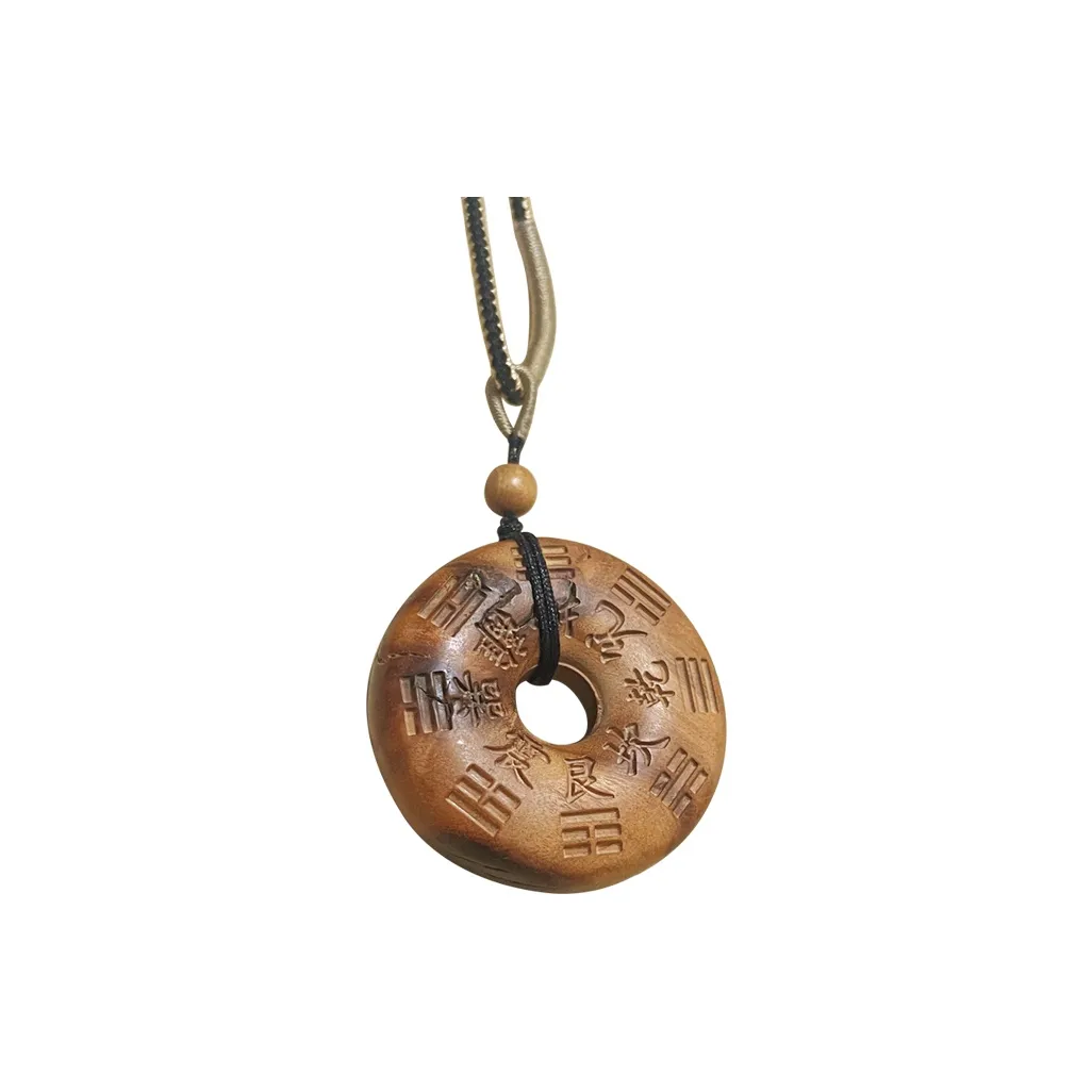 Golden Radiance Jade Essence Lightning Struck Wood Necklaces Unisex Золотой Radiance Jade Essence Lightning Struck Деревянные Ожерелья Унисекс