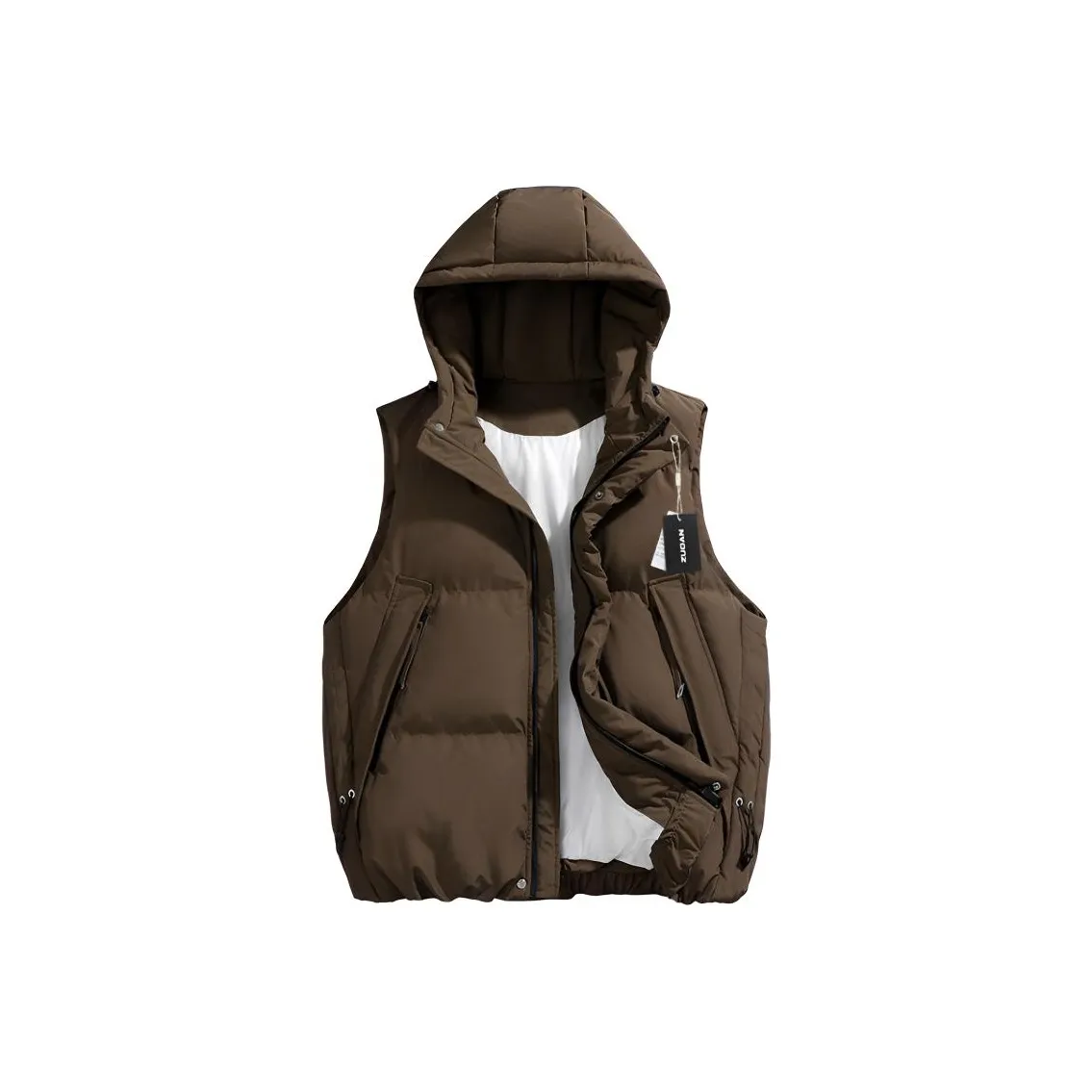 Left Bank С капюшоном Хлопковый жилет Унисекс