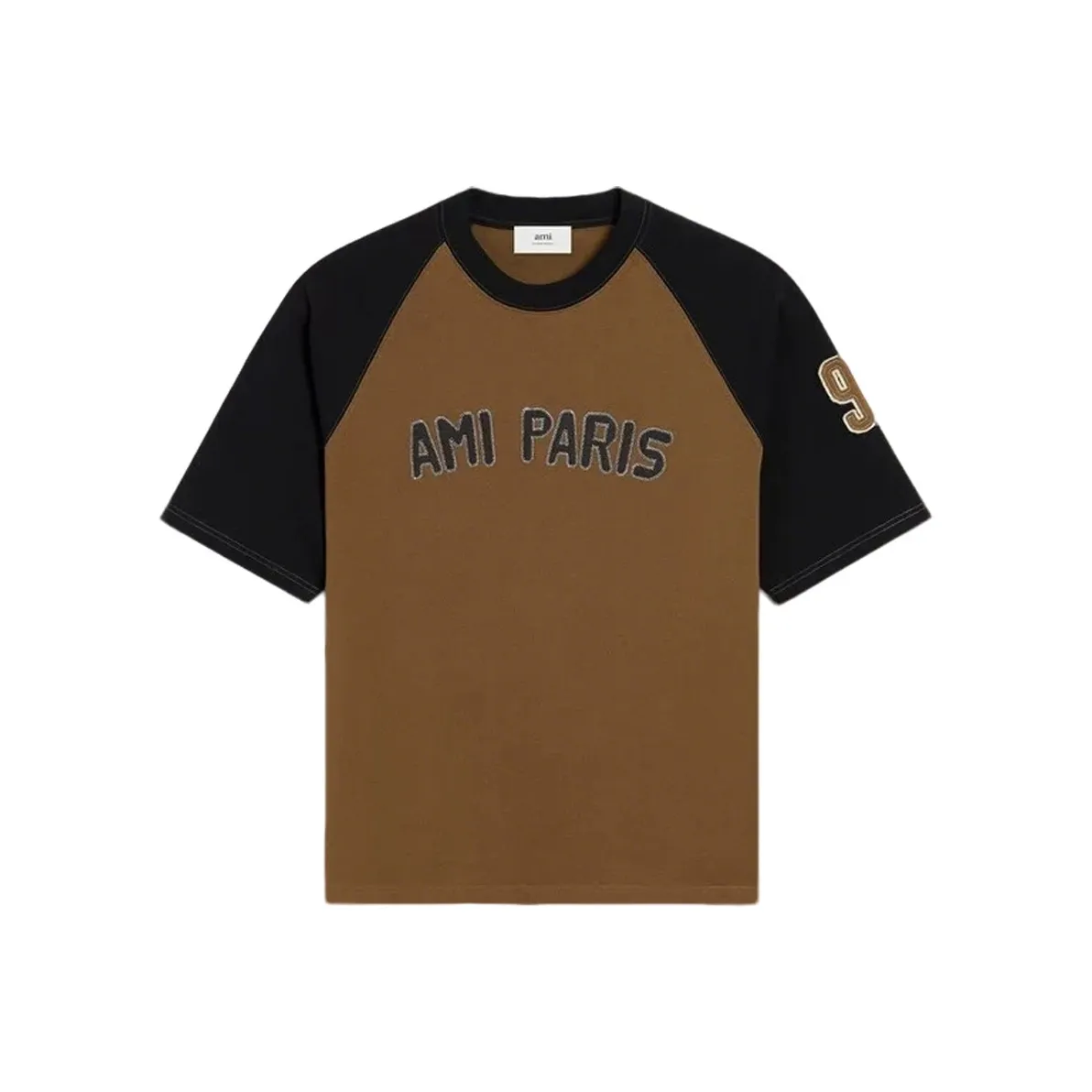 AMIPARIS Фундуковый Коричневый Черный Унисекс T-рубашки