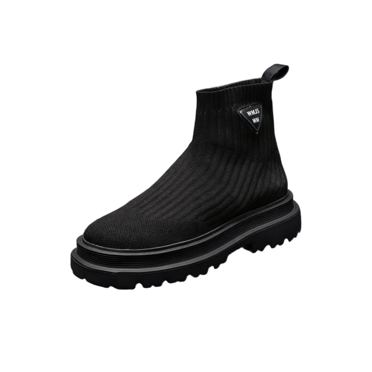 SENJIALUO Короткий Мартин Ботинок с грубым каблуком Мужской