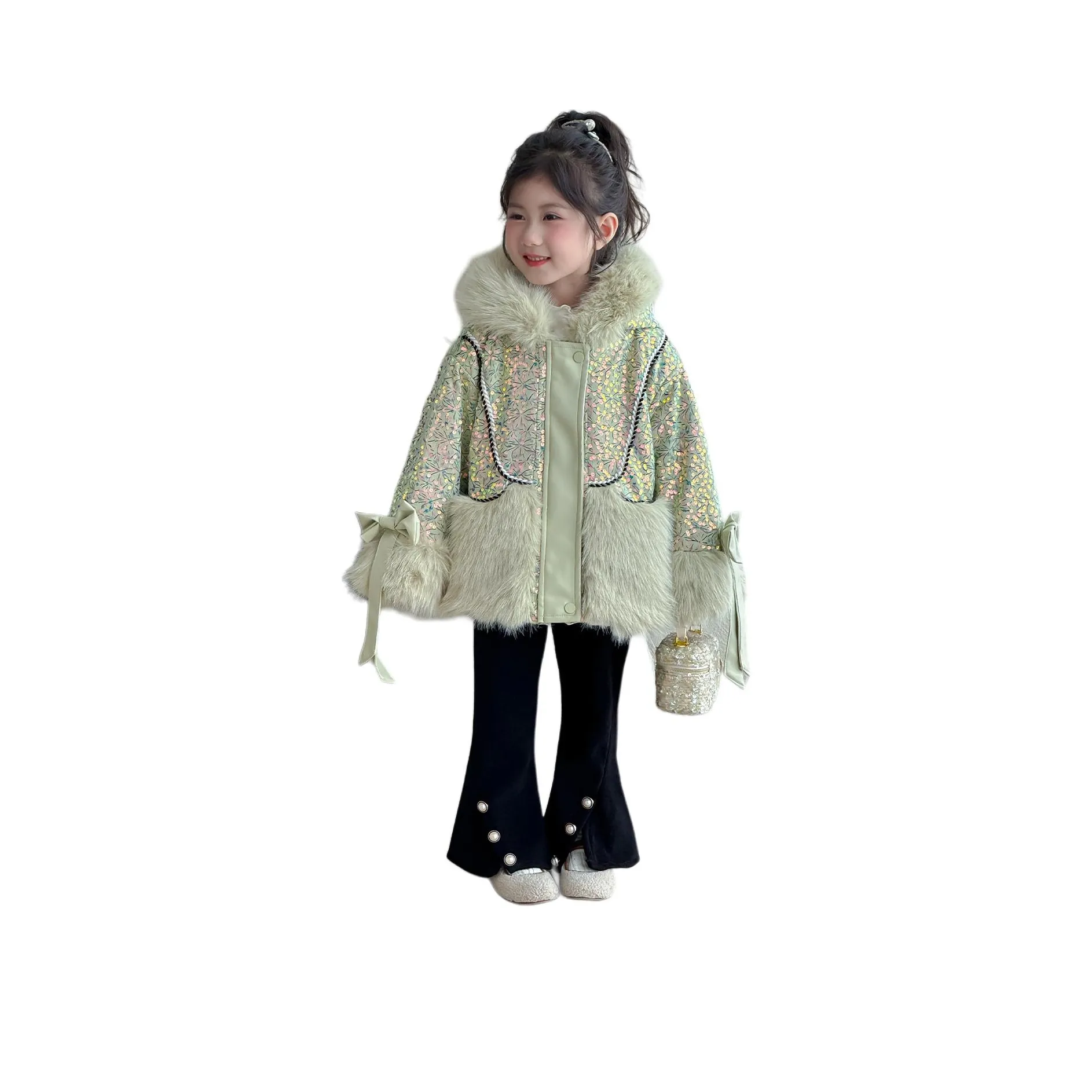 Mami Macca Искусственный мех для детей в возрасте 3-7 лет