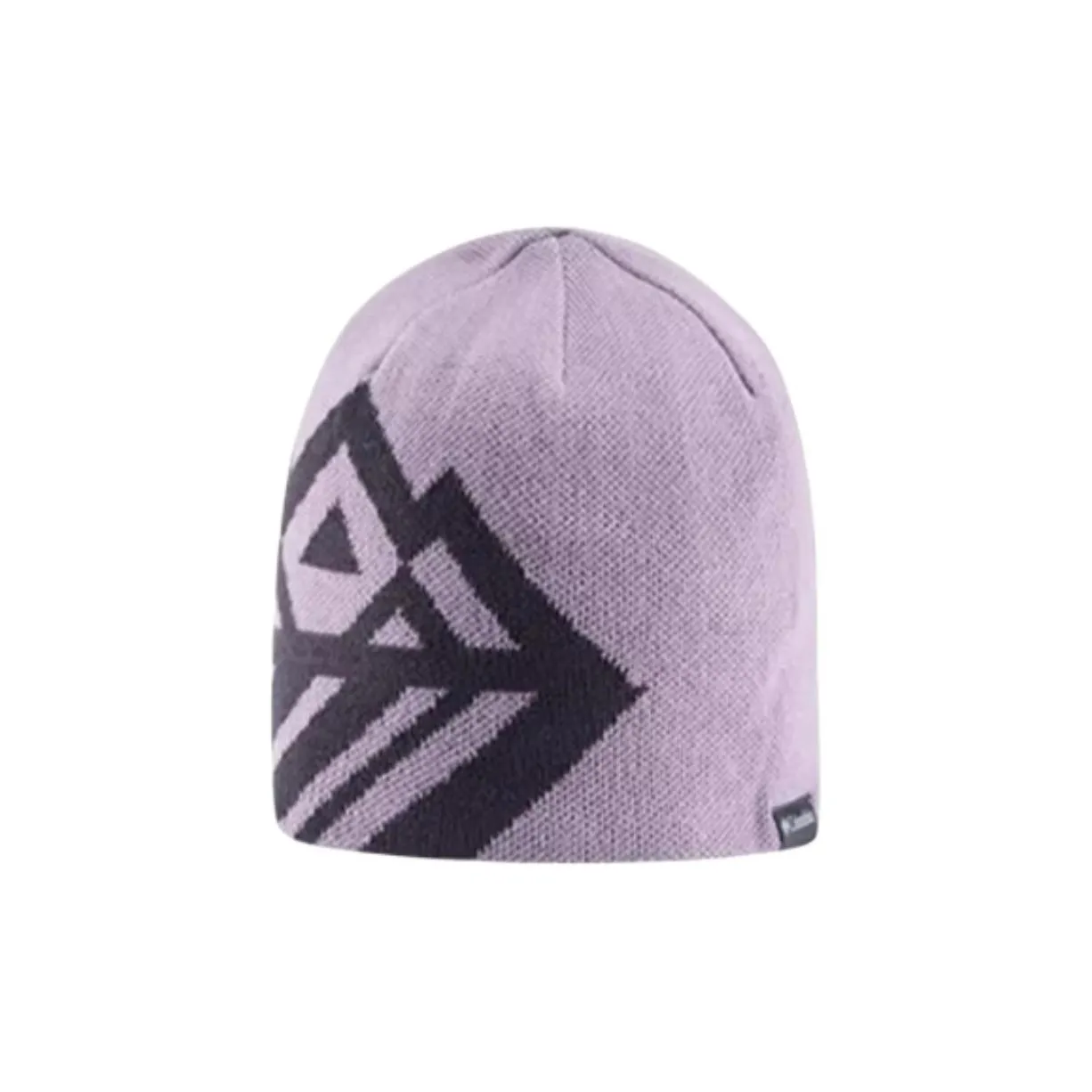 Columbia Polyester Beanies Unisex Light Purple Sky Blue Dark Blue